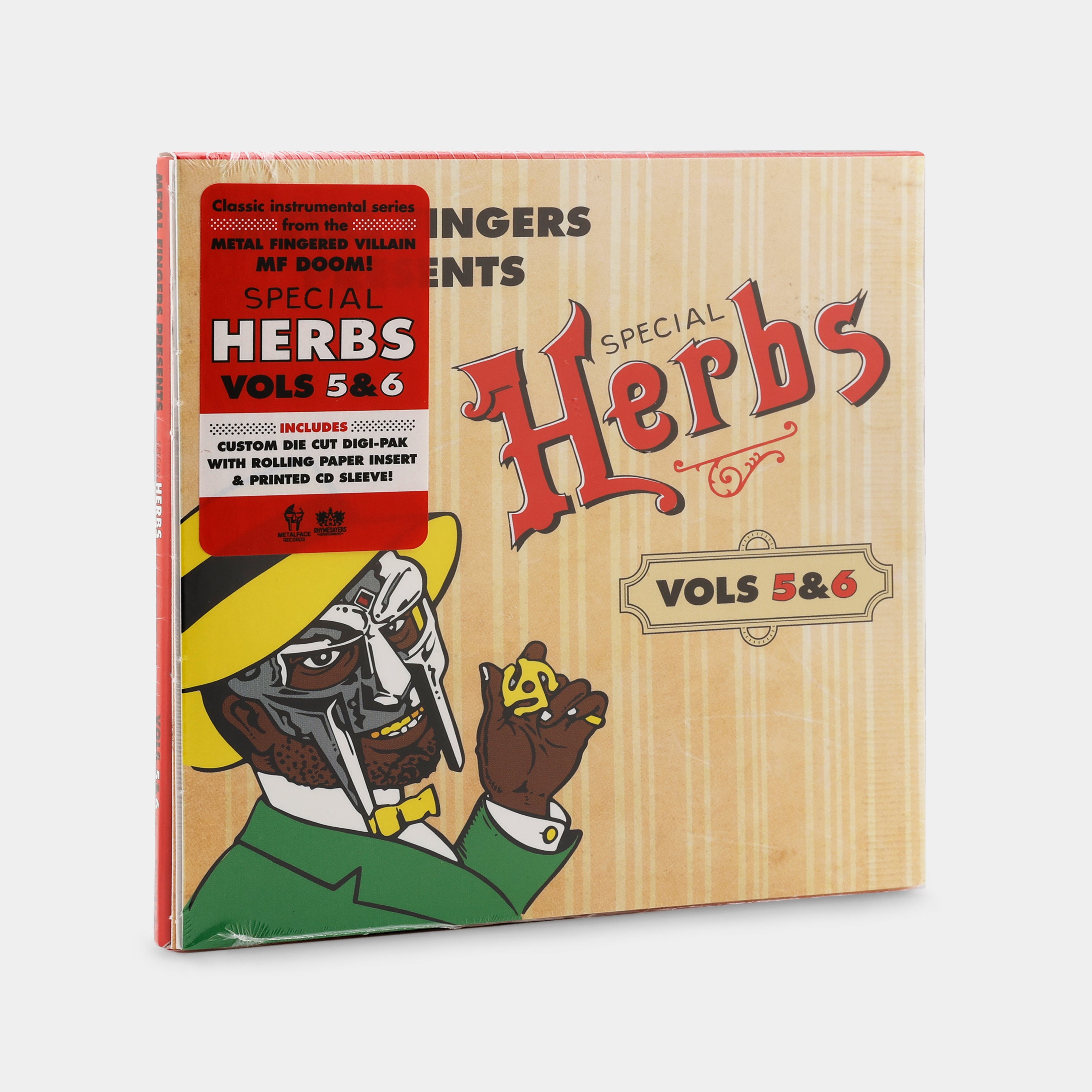 MF DOOM - Metal Fingers Presents: Special Herbs Vol. 5 & 6 CD