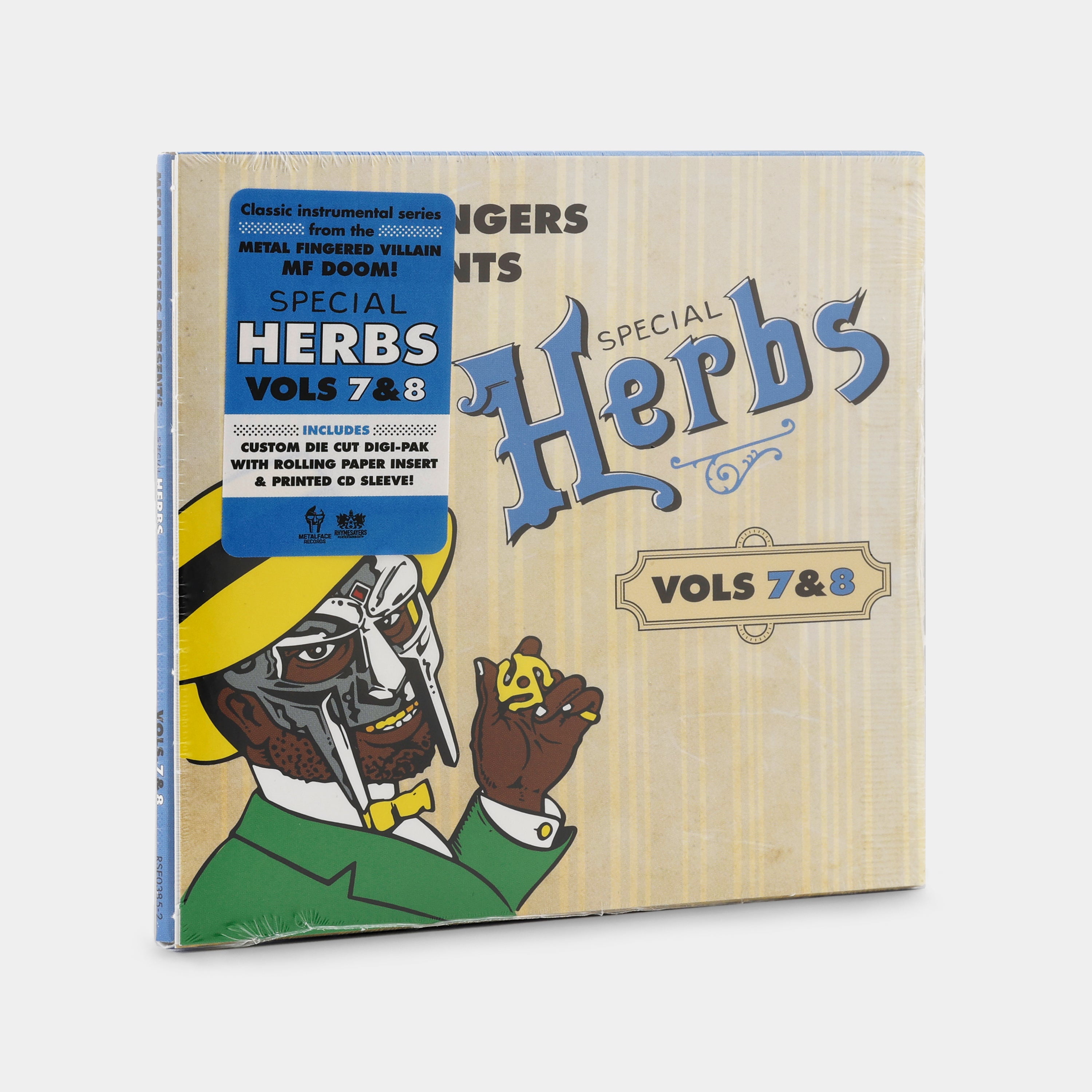 MF DOOM - Metal Fingers Presents: Special Herbs Vol. 7 & 8 CD