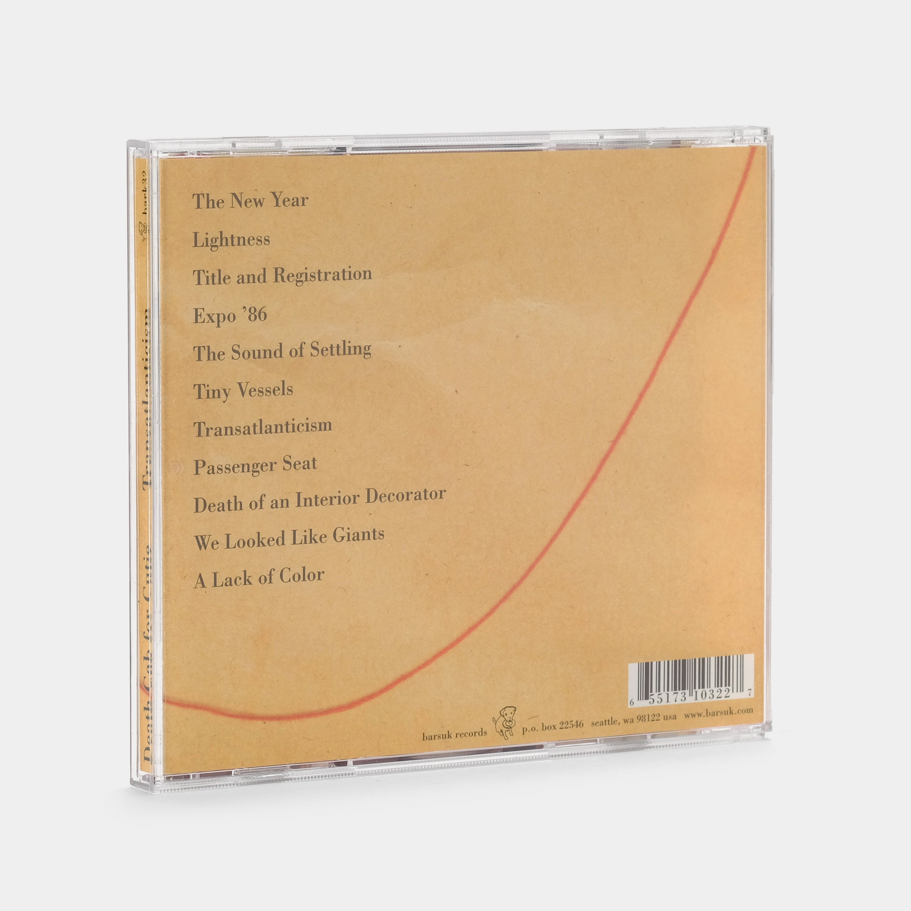 Death Cab For Cutie - Transatlanticism CD