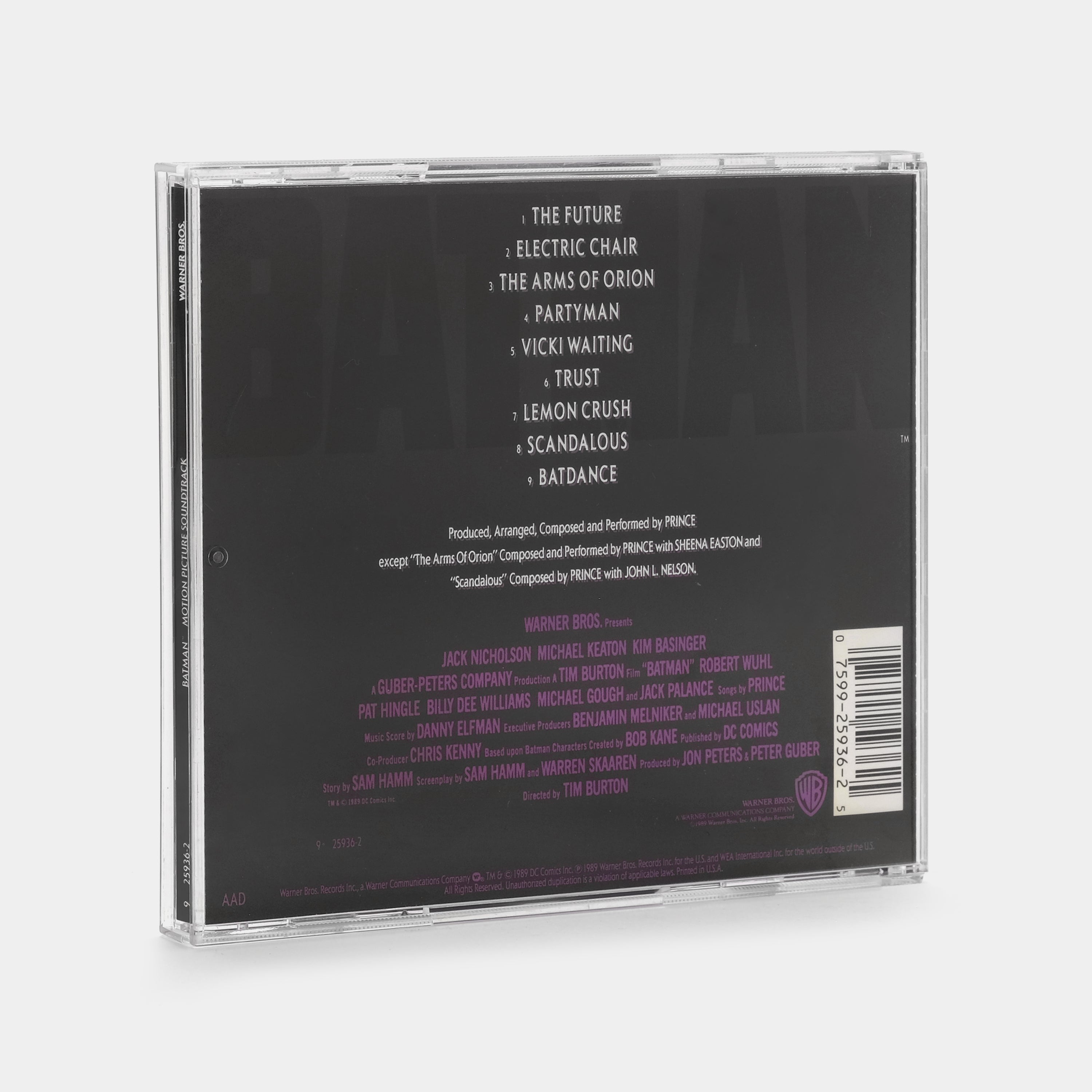 Prince - Batman™ (Motion Picture Soundtrack) CD