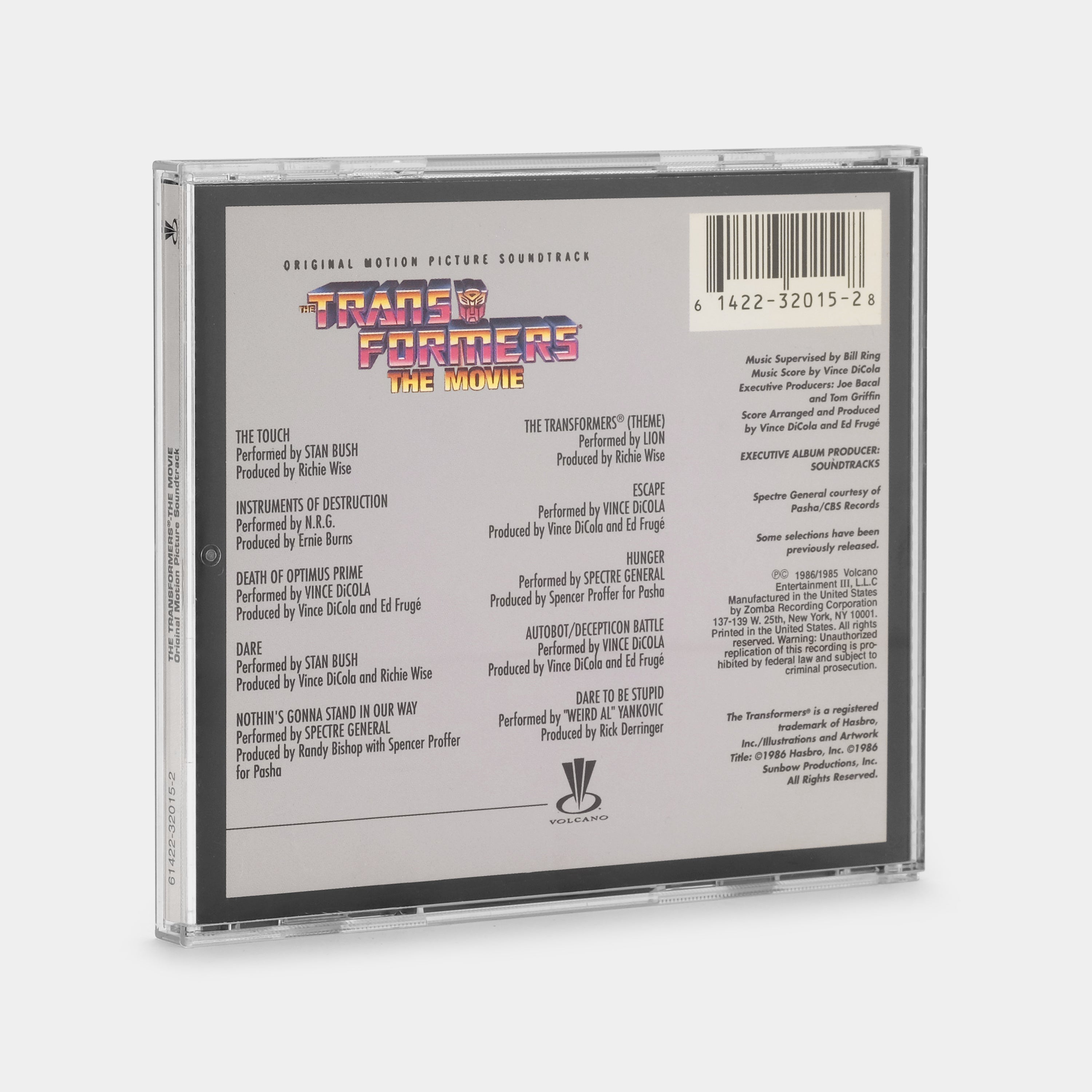 The Transformers: The Movie CD