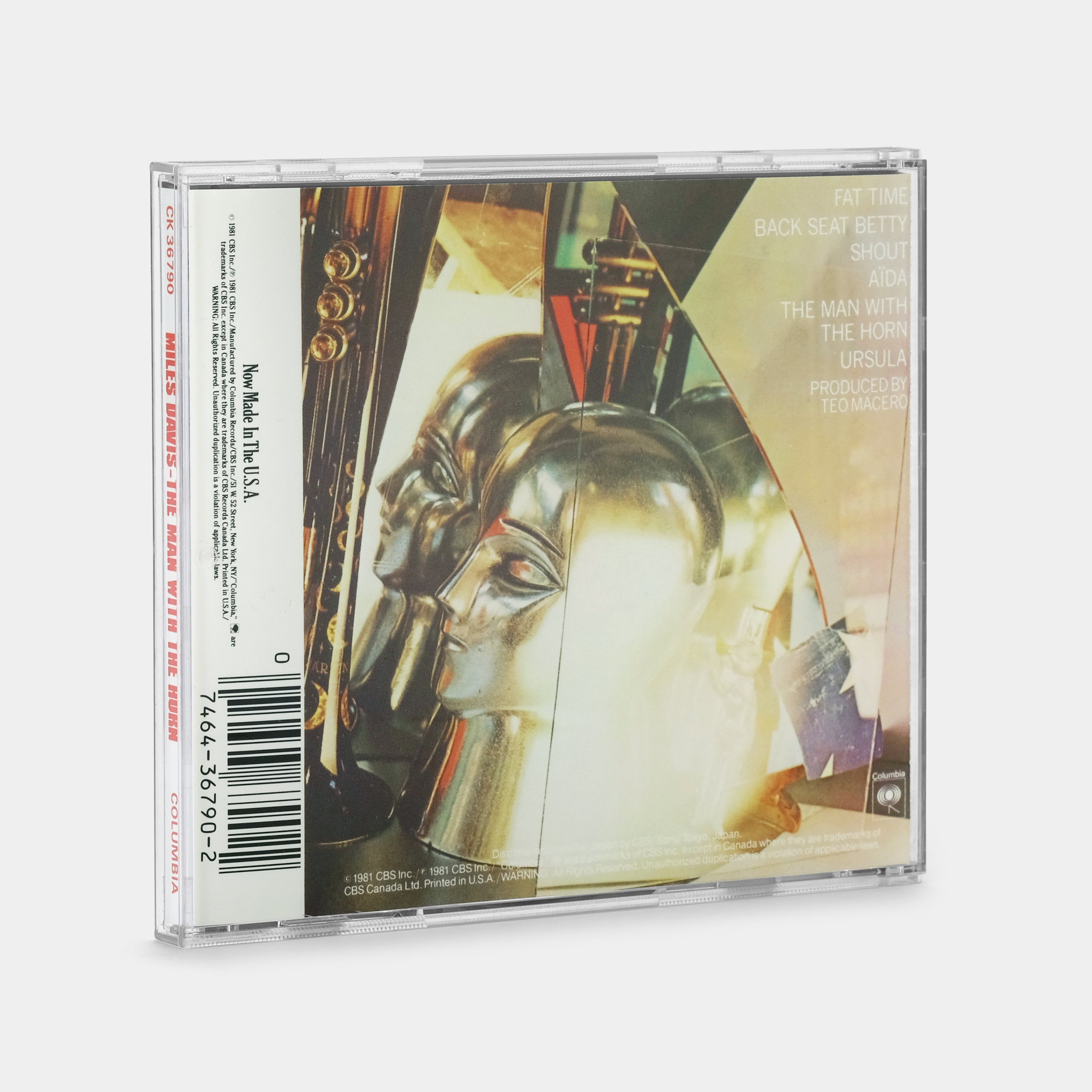 Miles Davis - The Man With The Horn CD