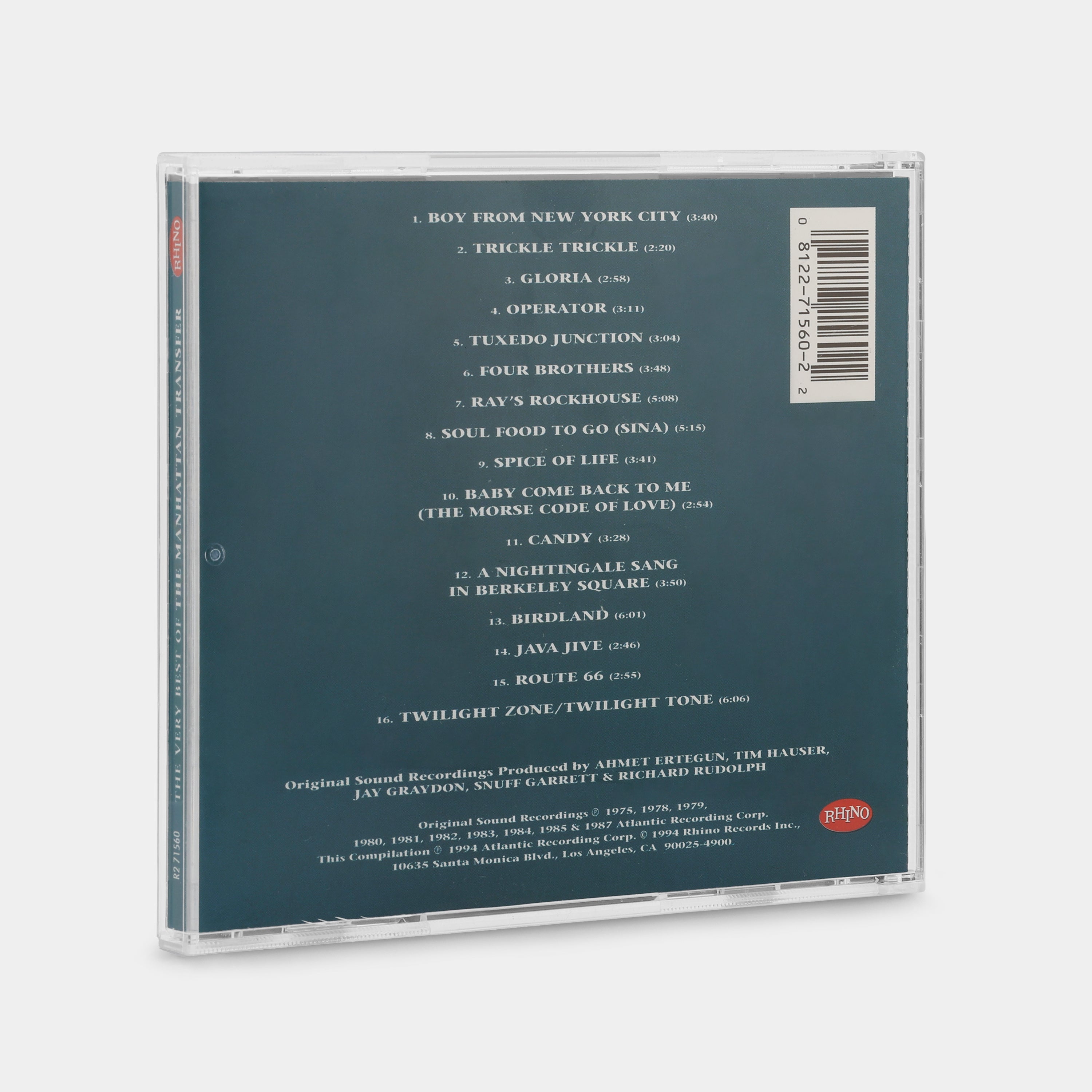 The Manhattan Transfer - The Very Best Of The Manhattan Transfer CD