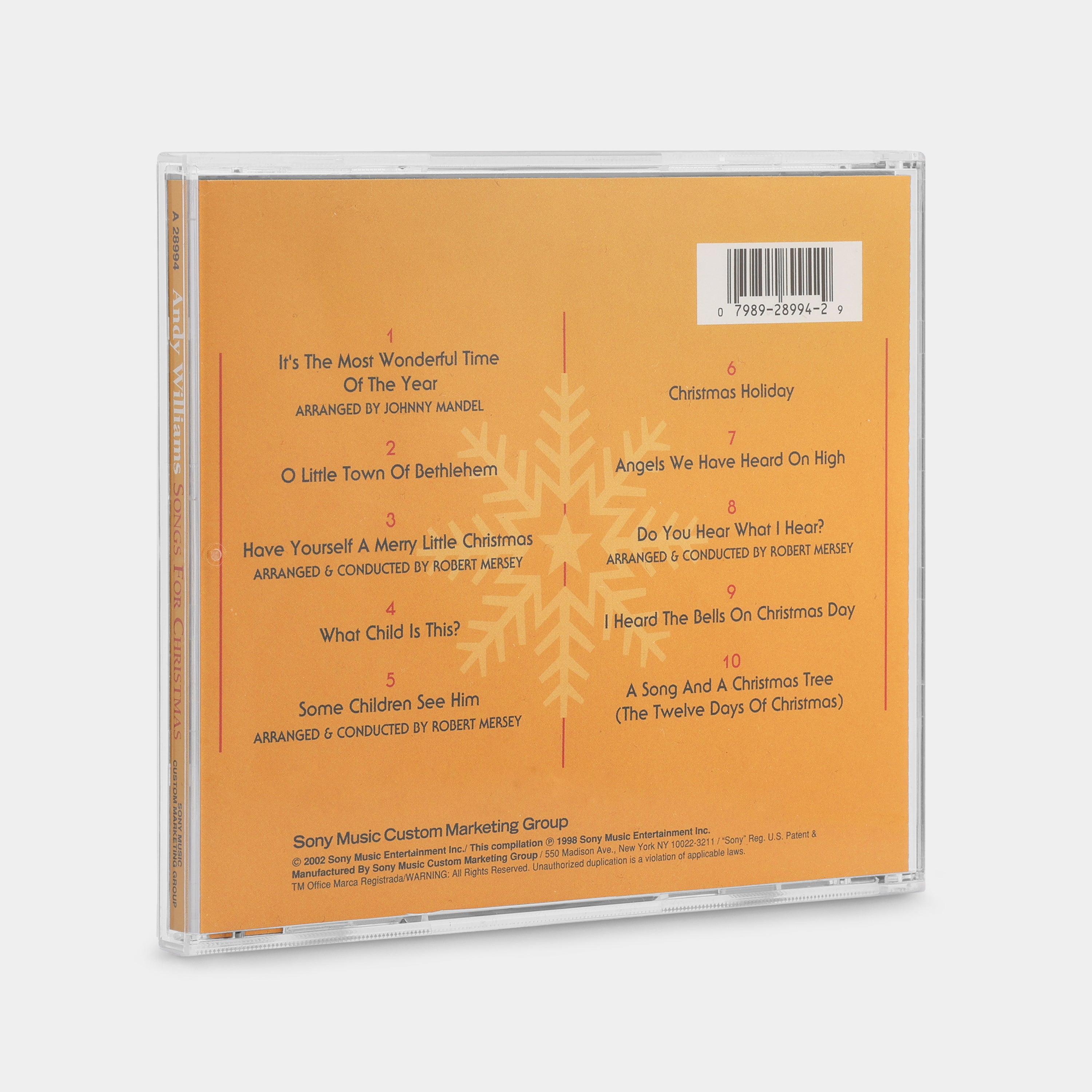 Andy Williams - Songs For Christmas CD