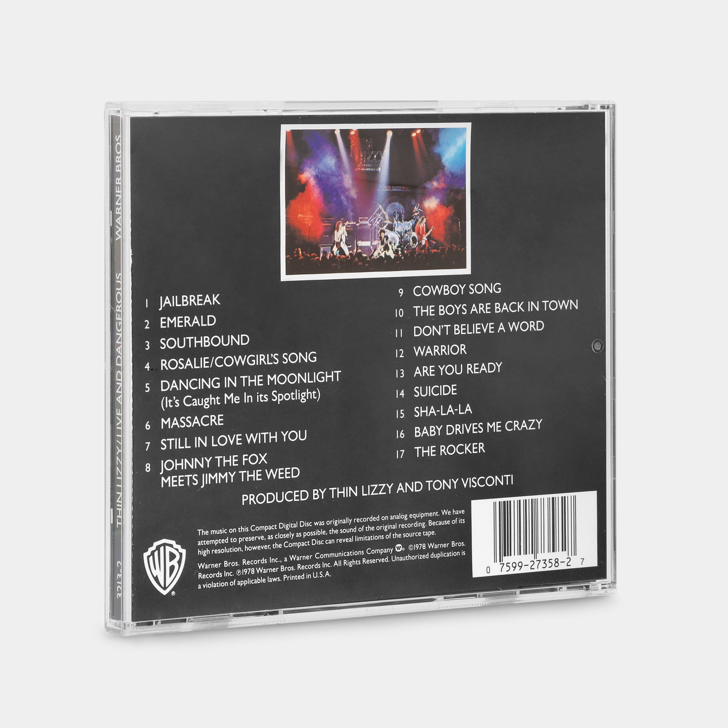 Thin Lizzy - Live And Dangerous CD