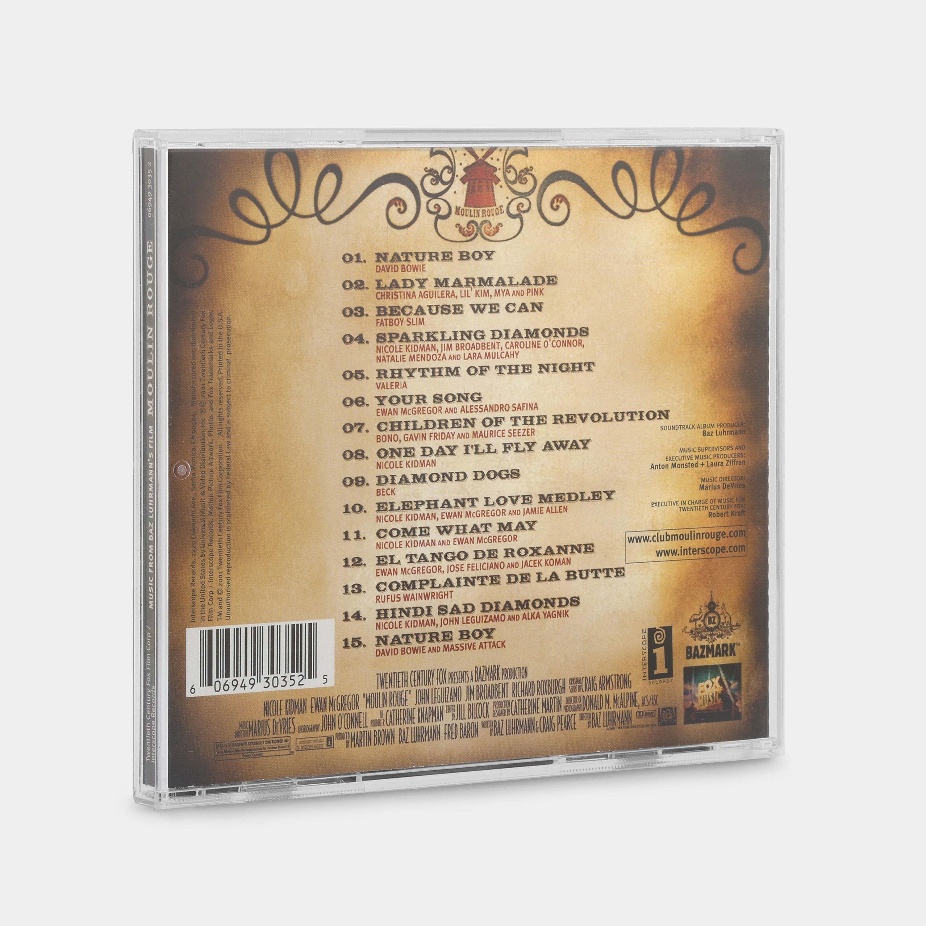 Moulin Rouge: Music From Baz Luhrmann’s Film CD
