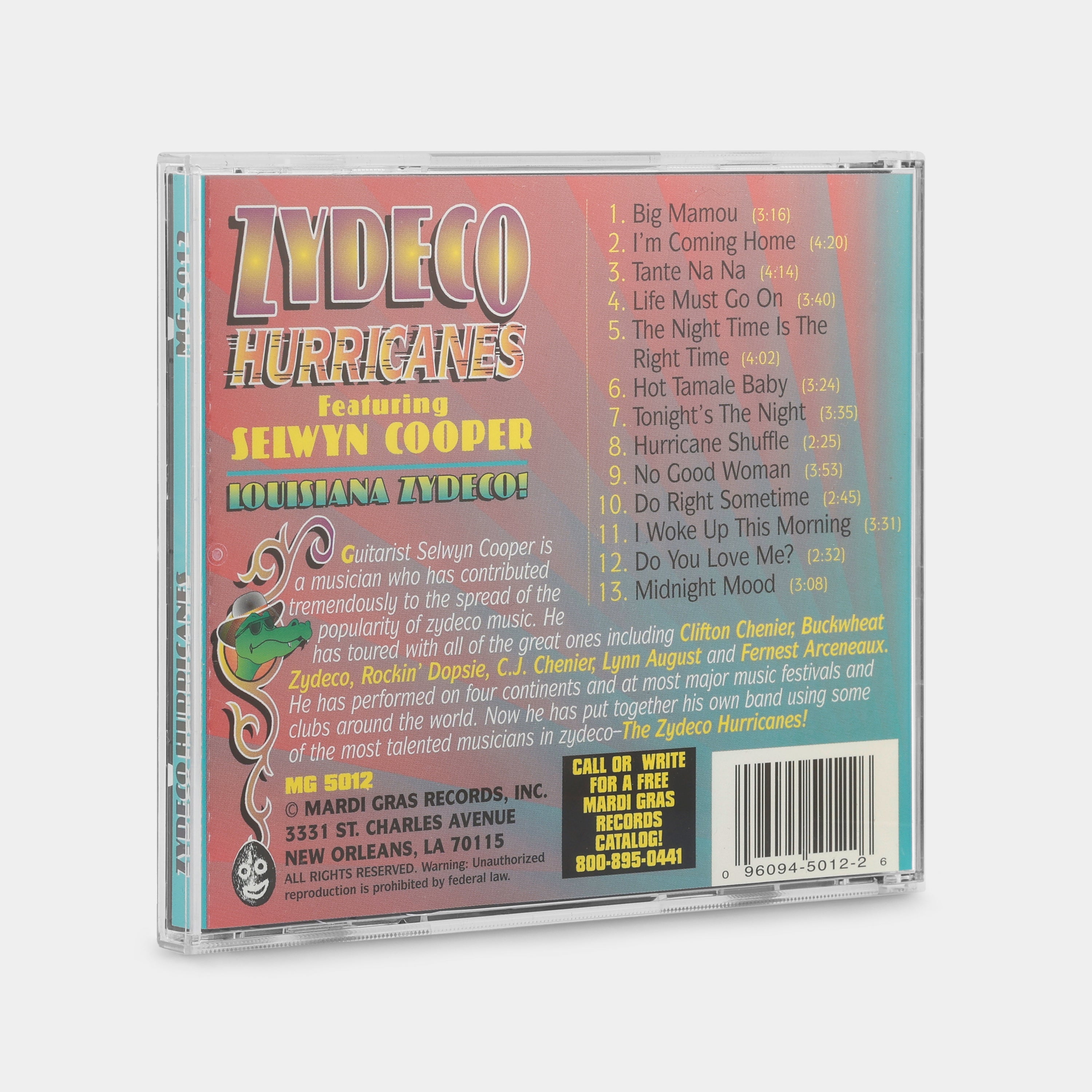 Zydeco Hurricanes - Featuring Selwyn Cooper - Louisiana Zydeco CD
