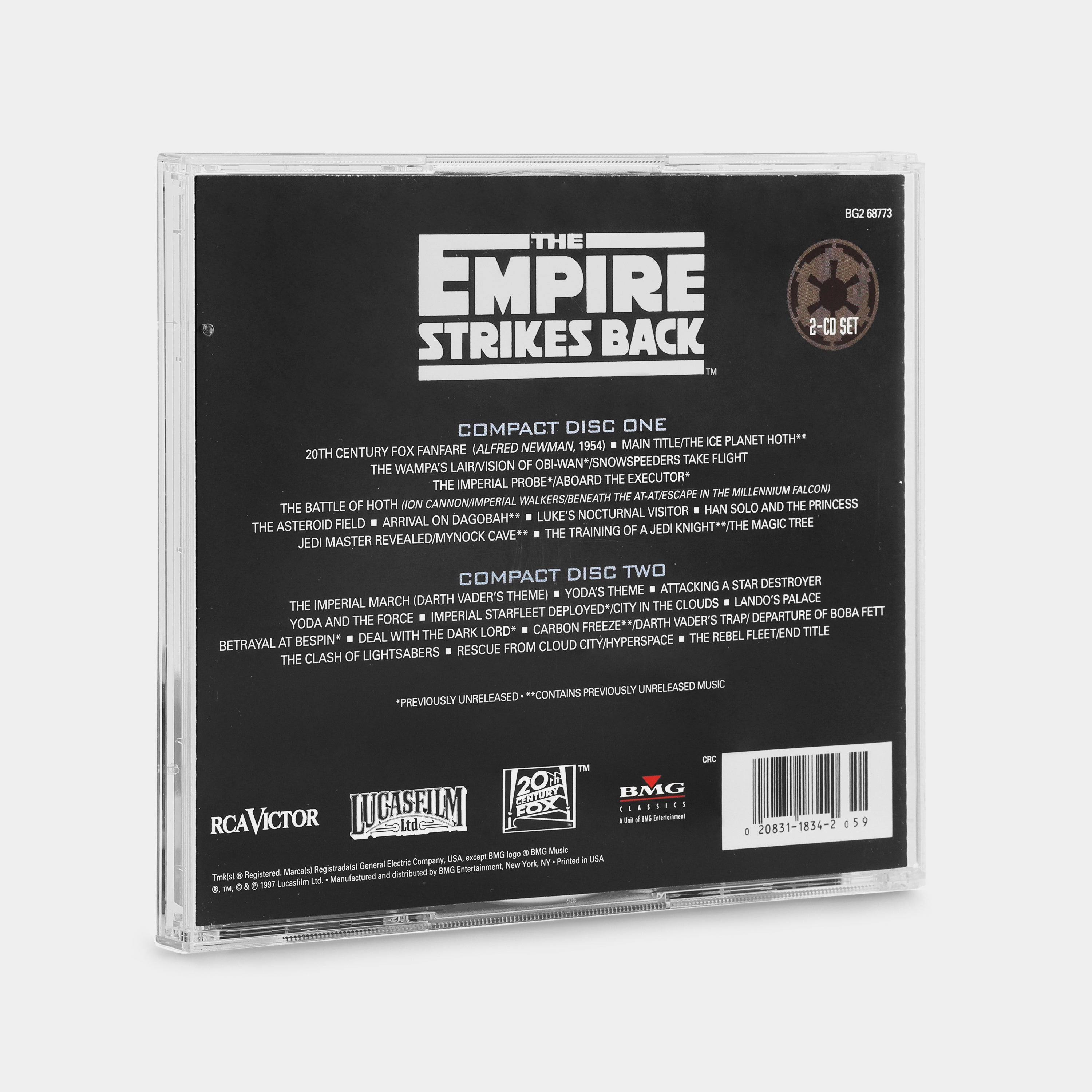 The Star Wars Trilogy: The Empire Strikes Back 2xCD