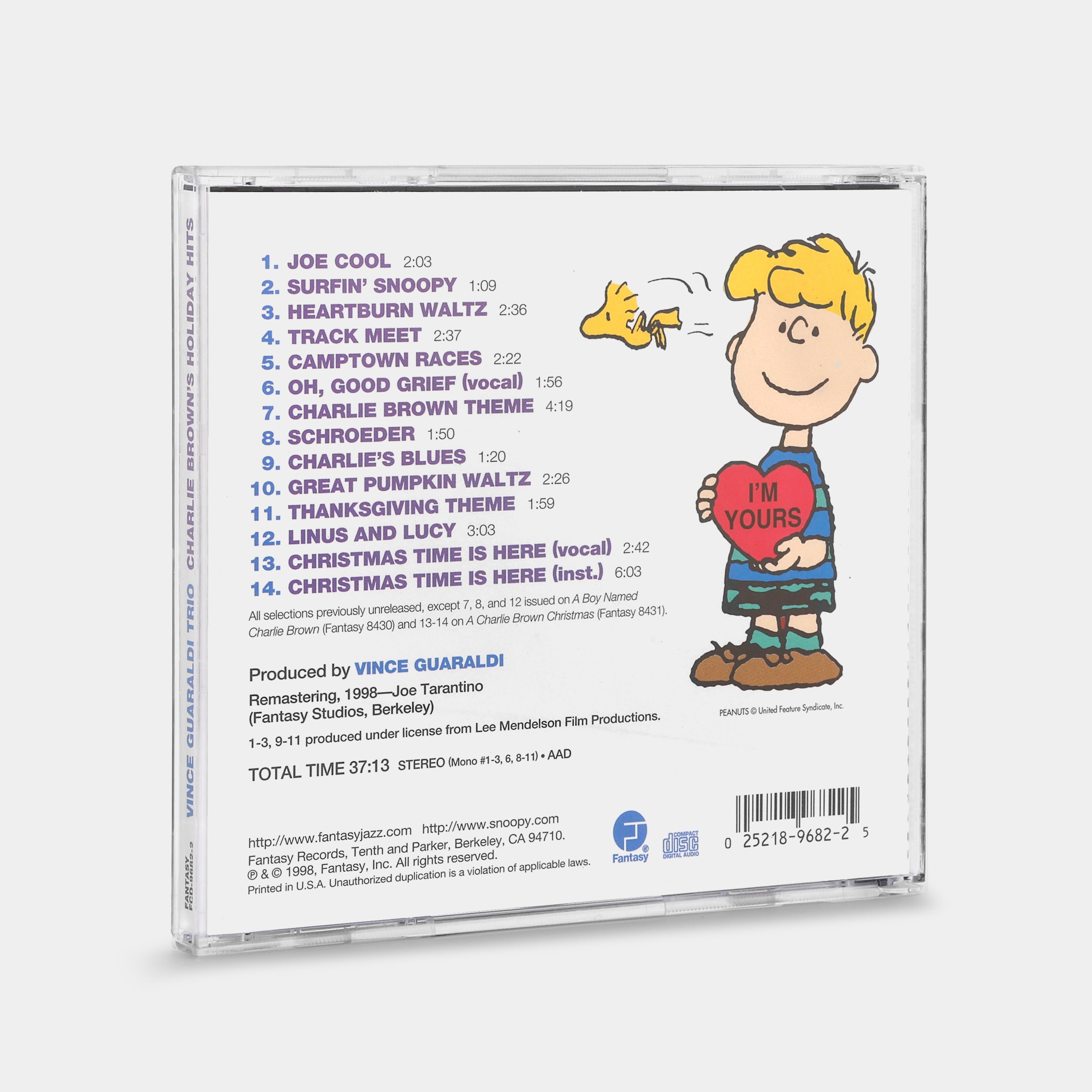Vince Guaraldi Trio - Charlie Brown's Holiday Hits CD