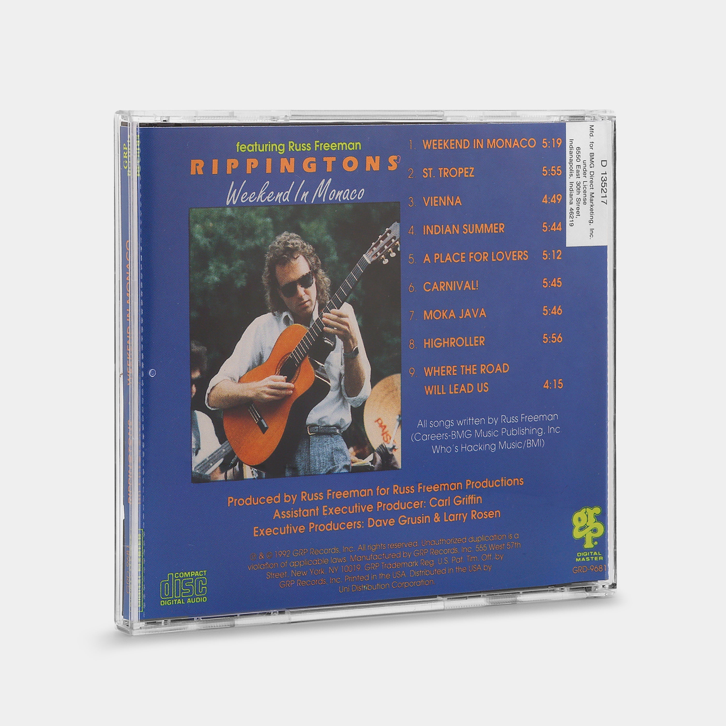 The Rippingtons Featuring Russ Freeman - Weekend In Monaco CD