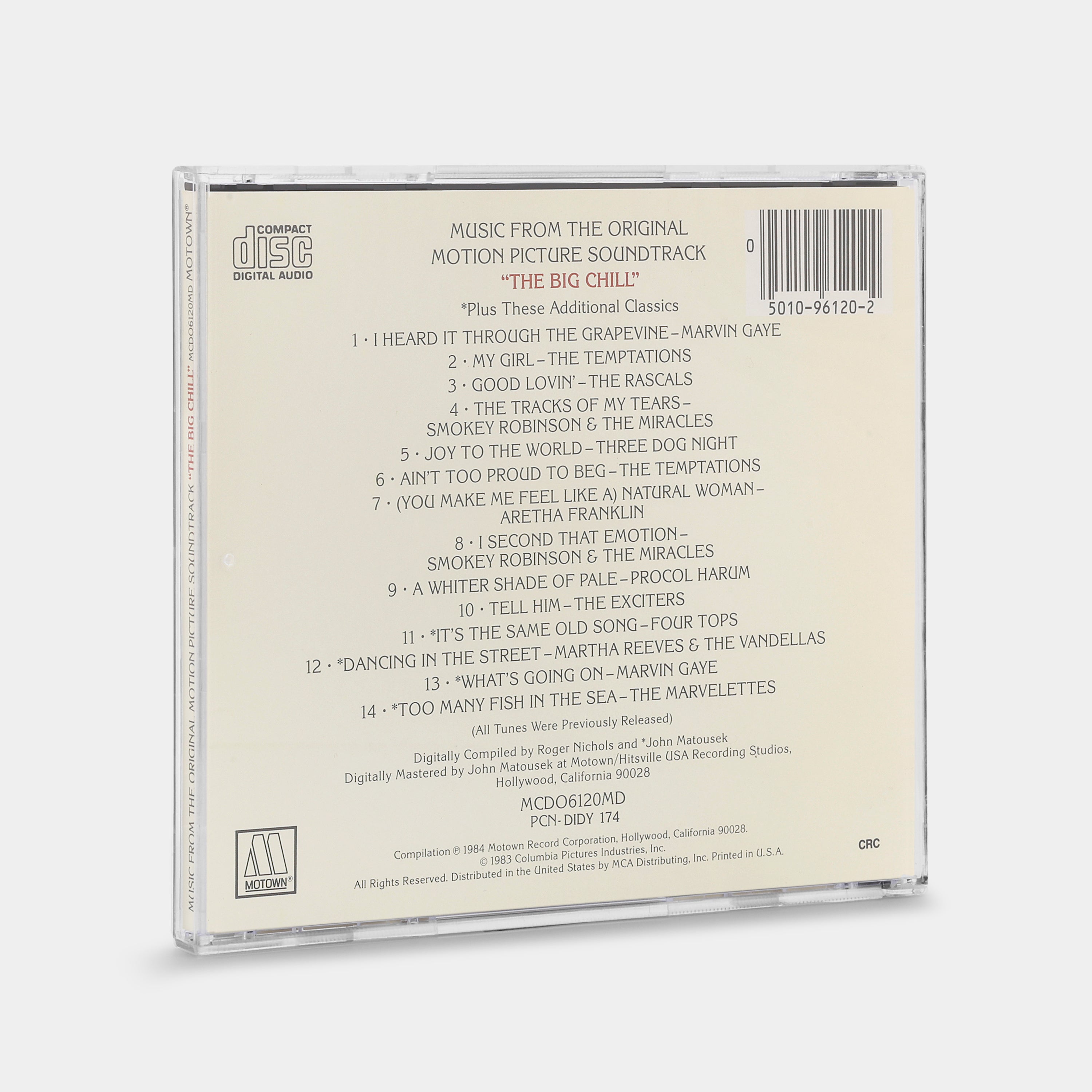 The Big Chill - Original Motion Picture Soundtrack (Plus Additional Classics From The Era) CD