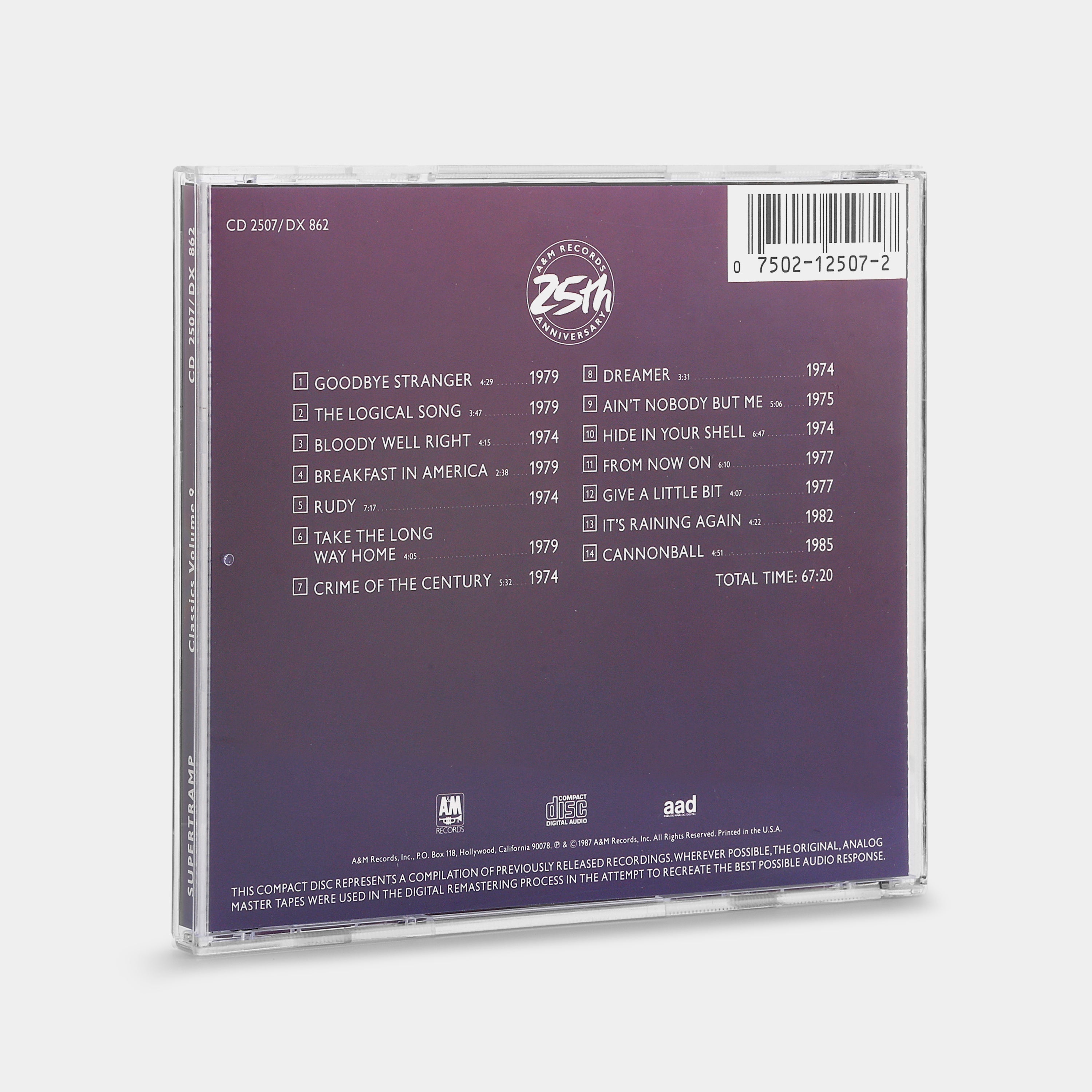 Supertramp - Classics Volume 9 CD