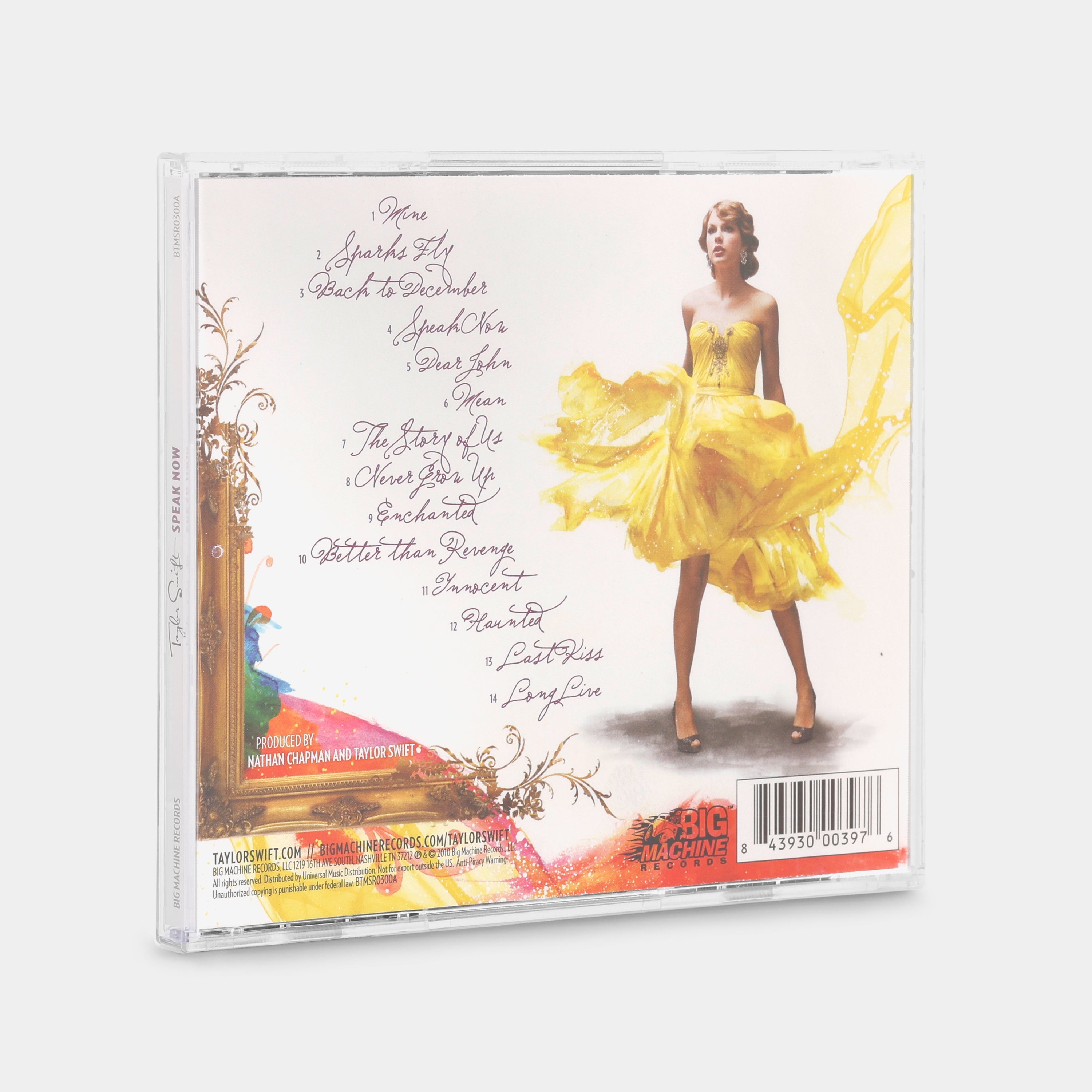 Taylor Swift - Speak Now CD