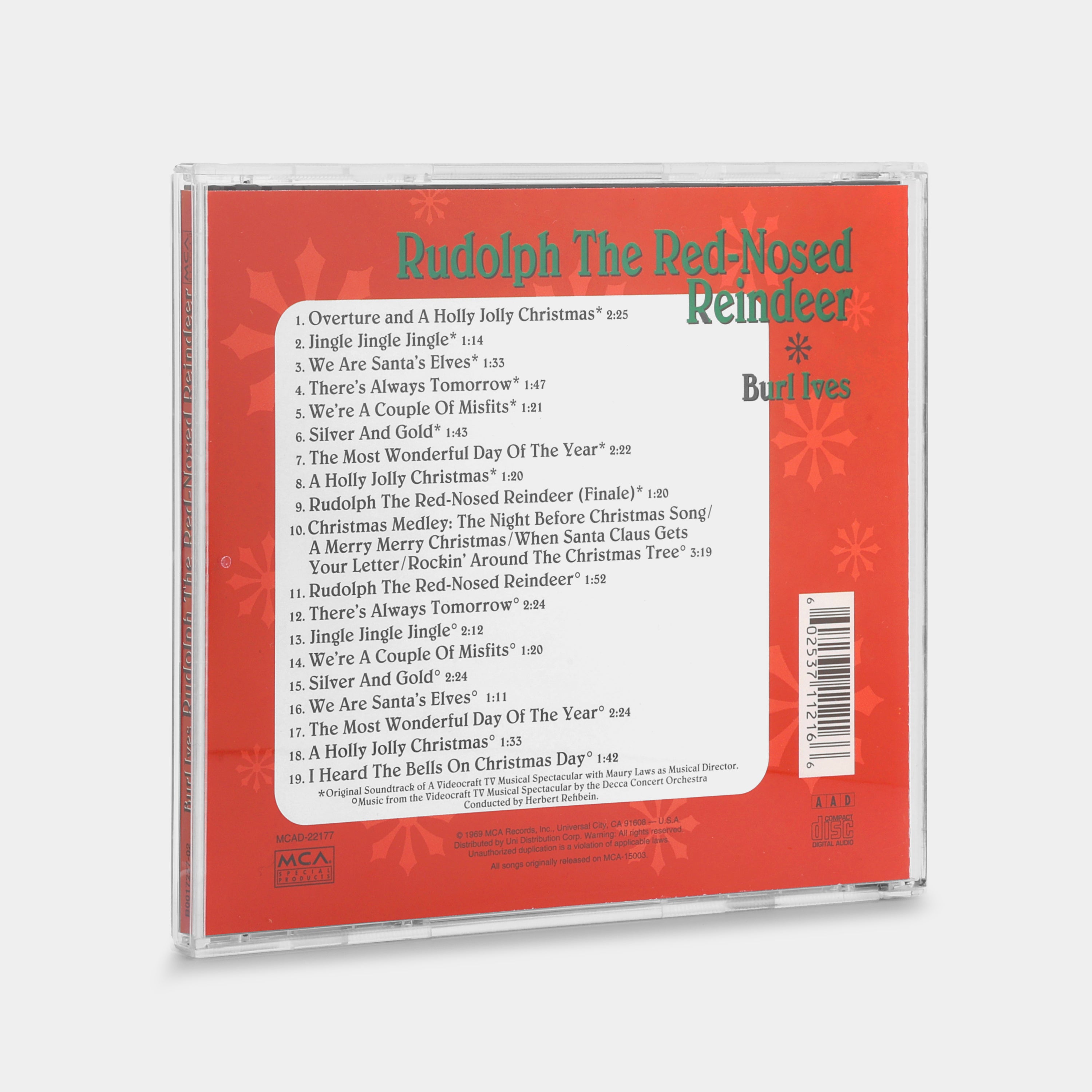 Burl Ives - Rudolph The Red-Nosed Reindeer CD