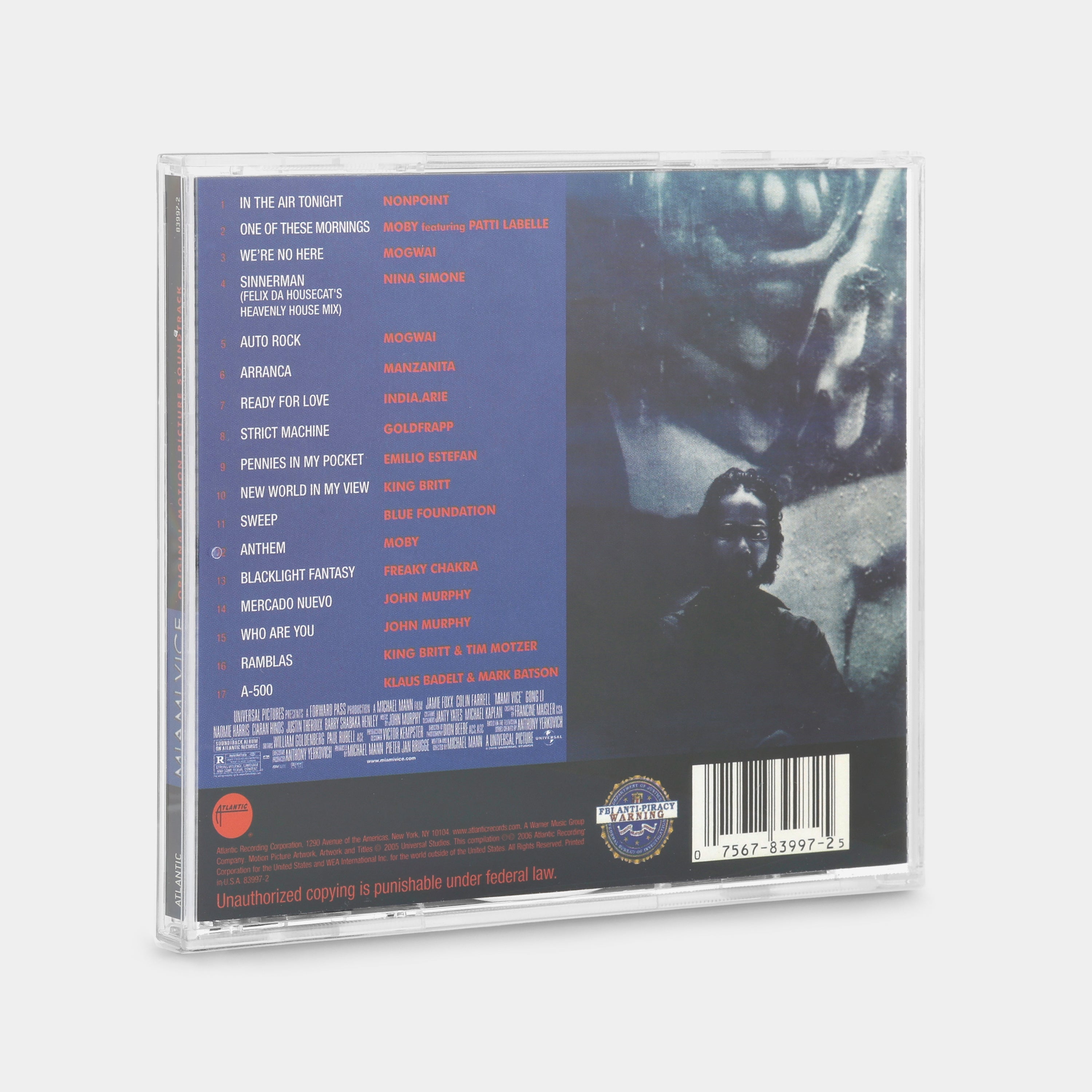 Miami Vice (Original Motion Picture Soundtrack) CD