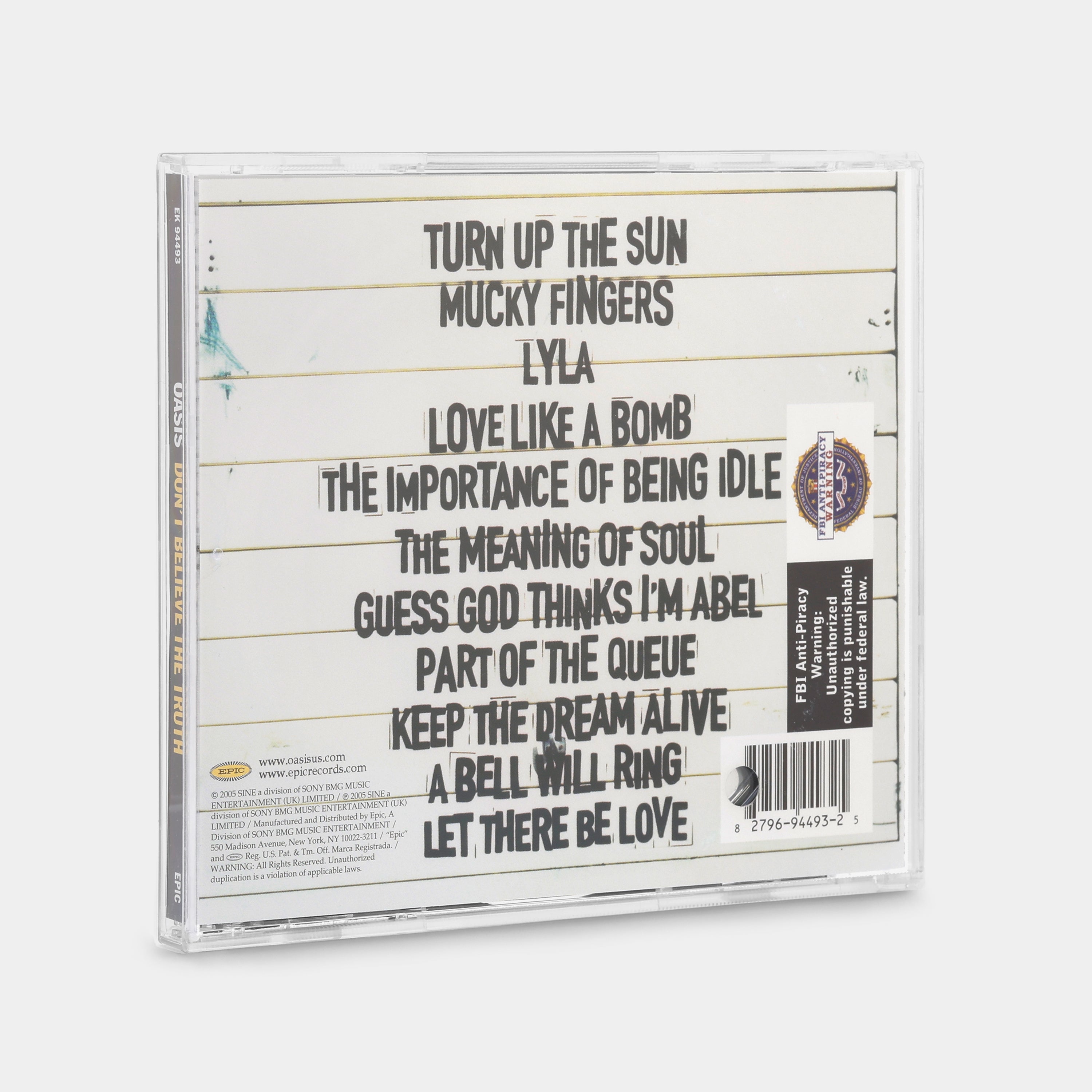 Oasis - Don't Believe The Truth CD