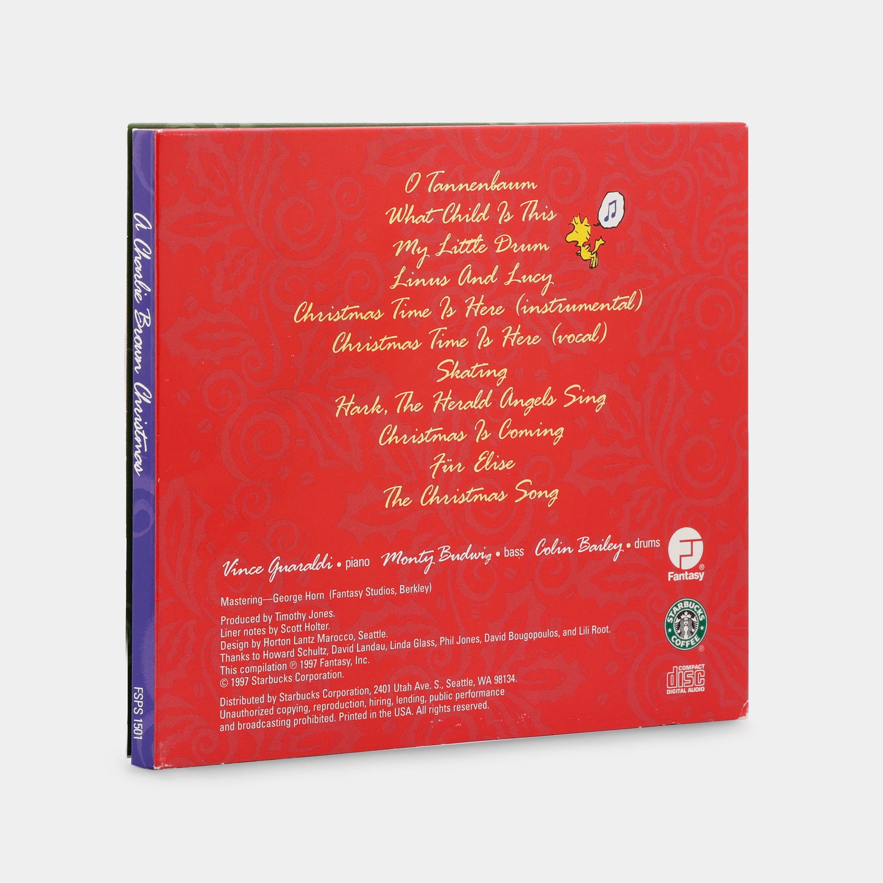 Vince Guaraldi Trio - A Charlie Brown Christmas CD