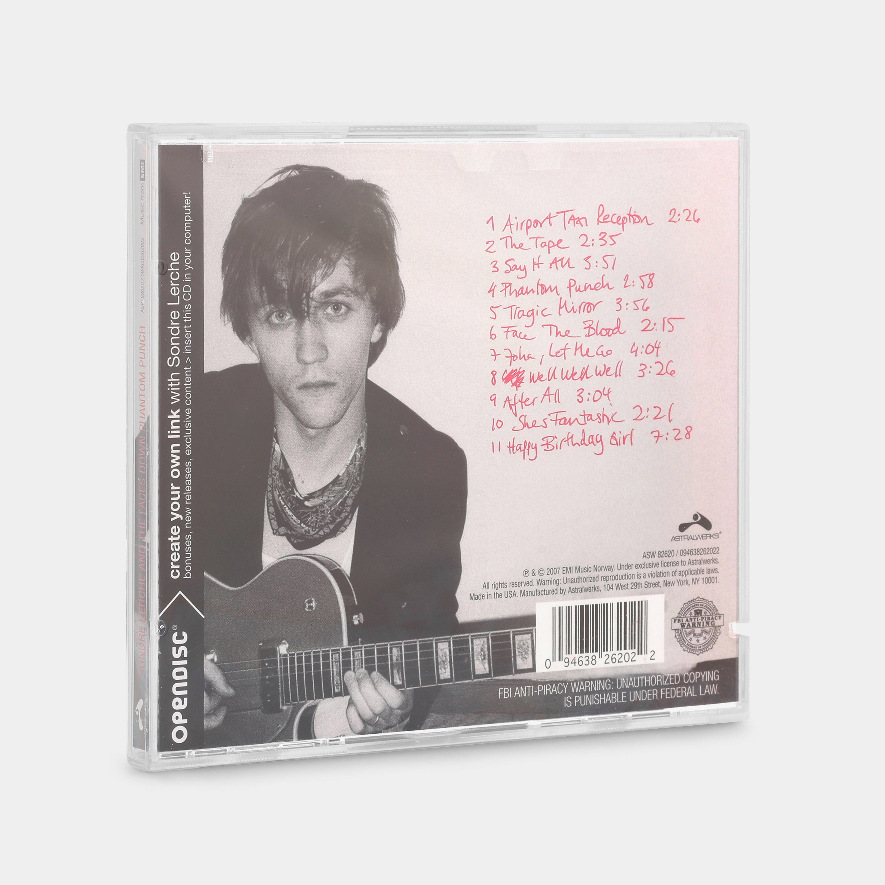 Sondre Lerche And The Faces Down - Phantom Punch (Sealed) CD