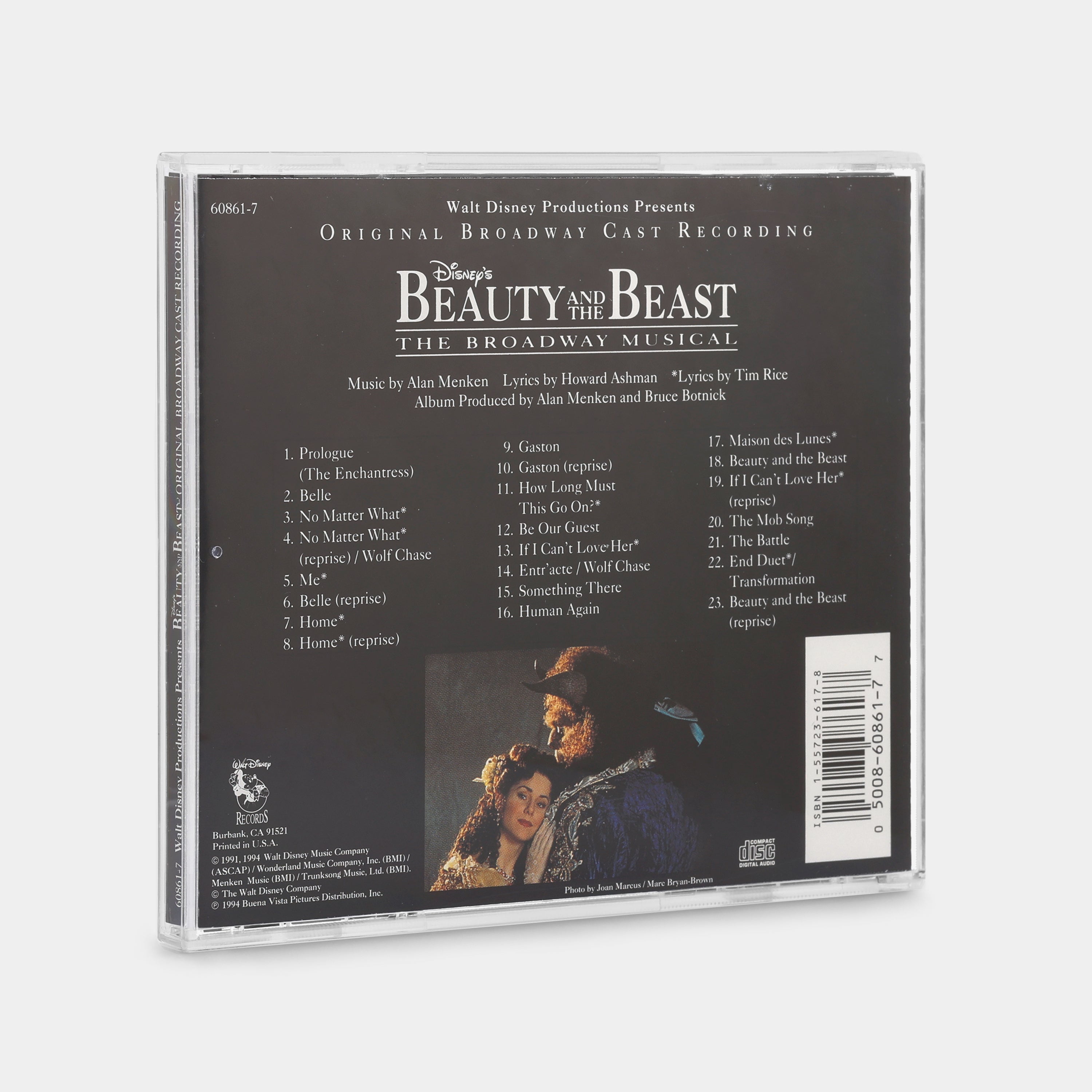 Beauty And The Beast: The Broadway Musical (Original Broadway Cast Recording) CD