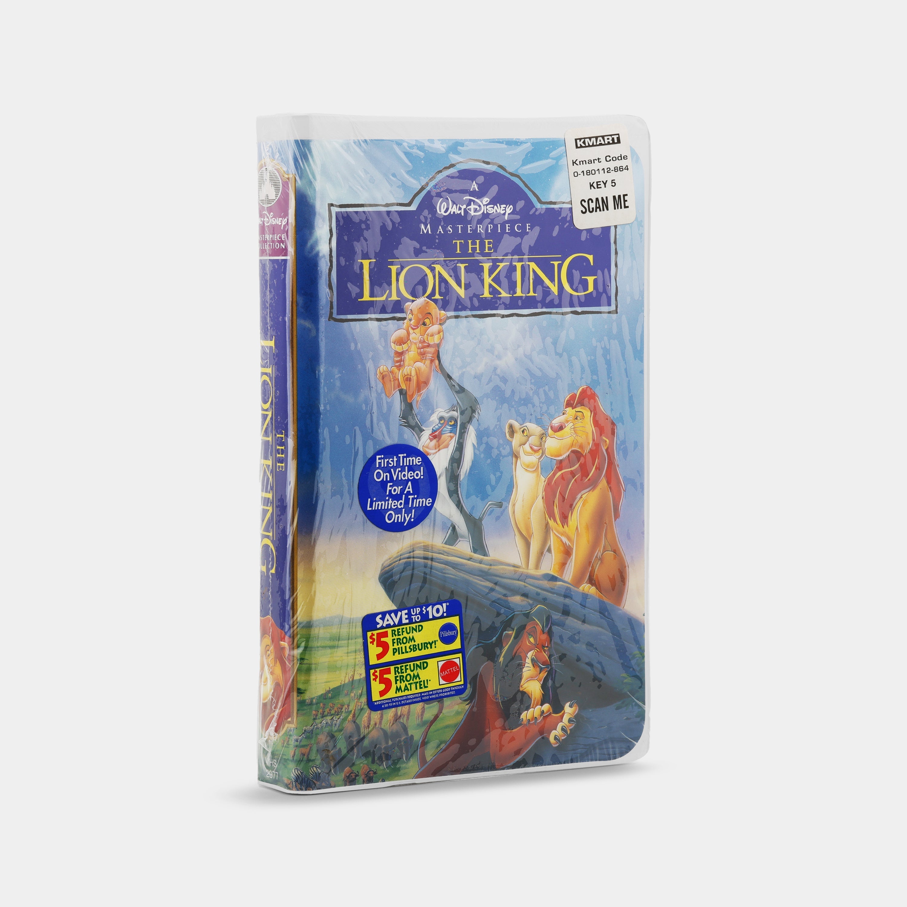 The Lion King (Masterpiece Collection) - Sealed VHS Tape