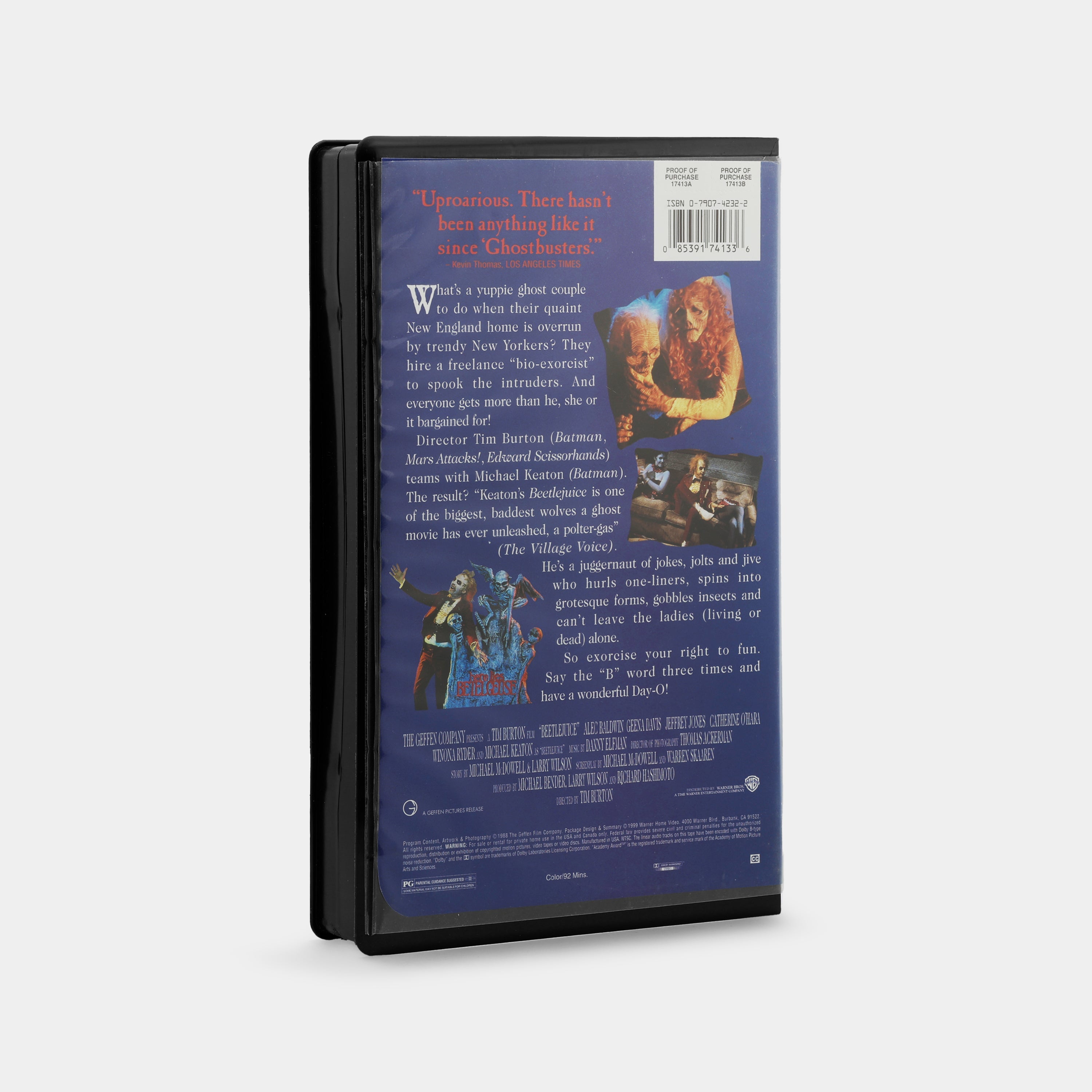 Beetlejuice VHS Tape