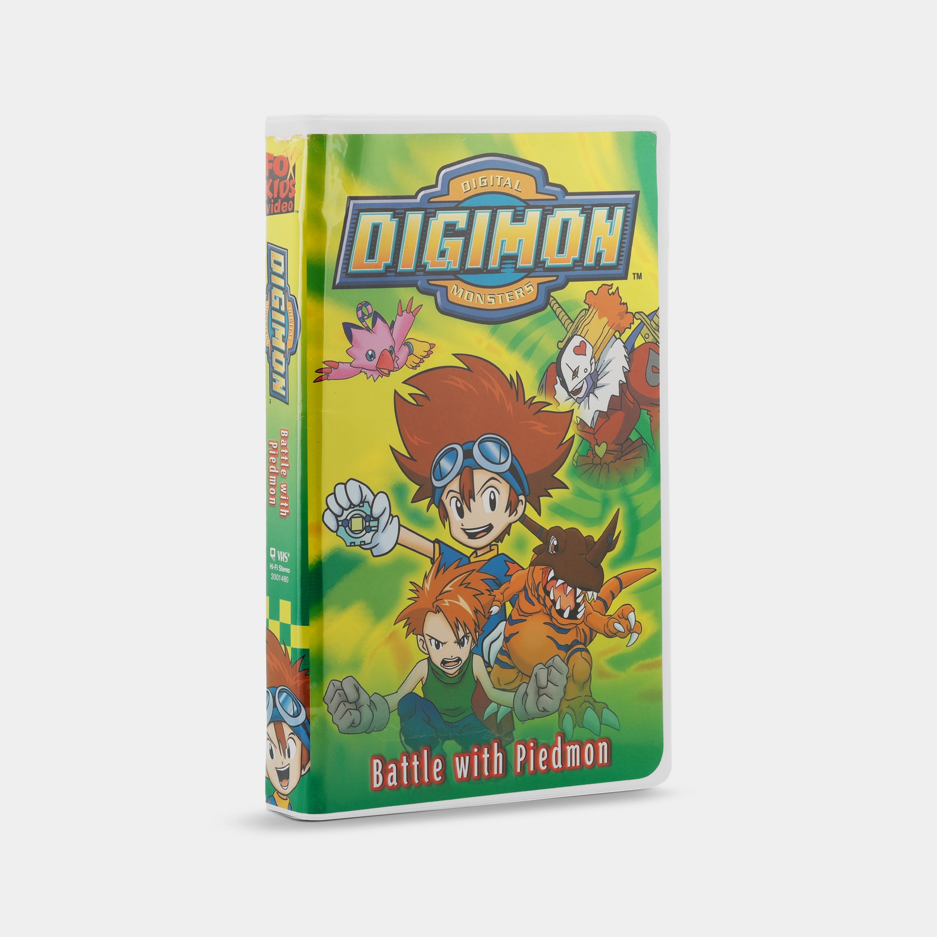Digimon: Battle with Piedmon VHS Tape