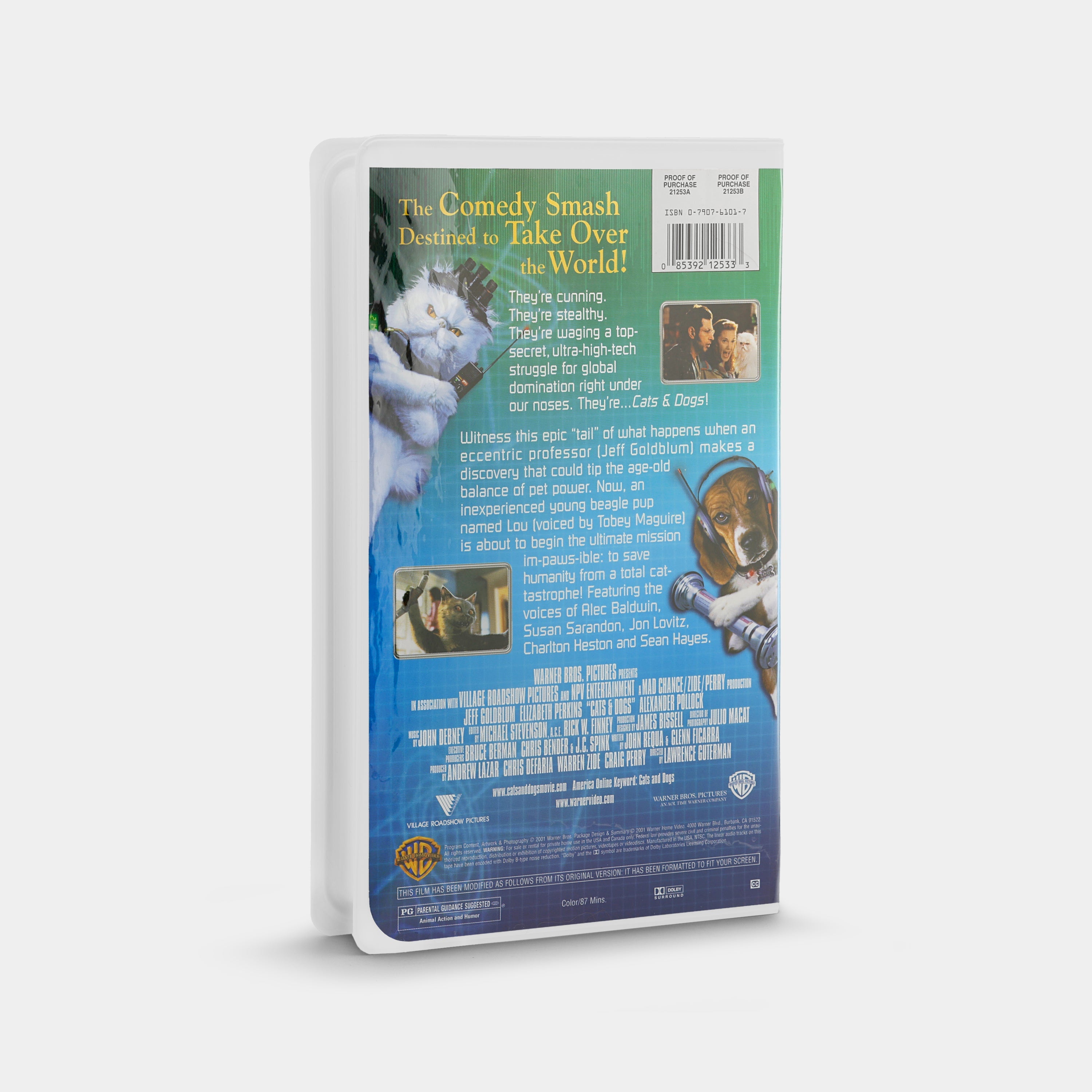 Cats & Dogs VHS Tape