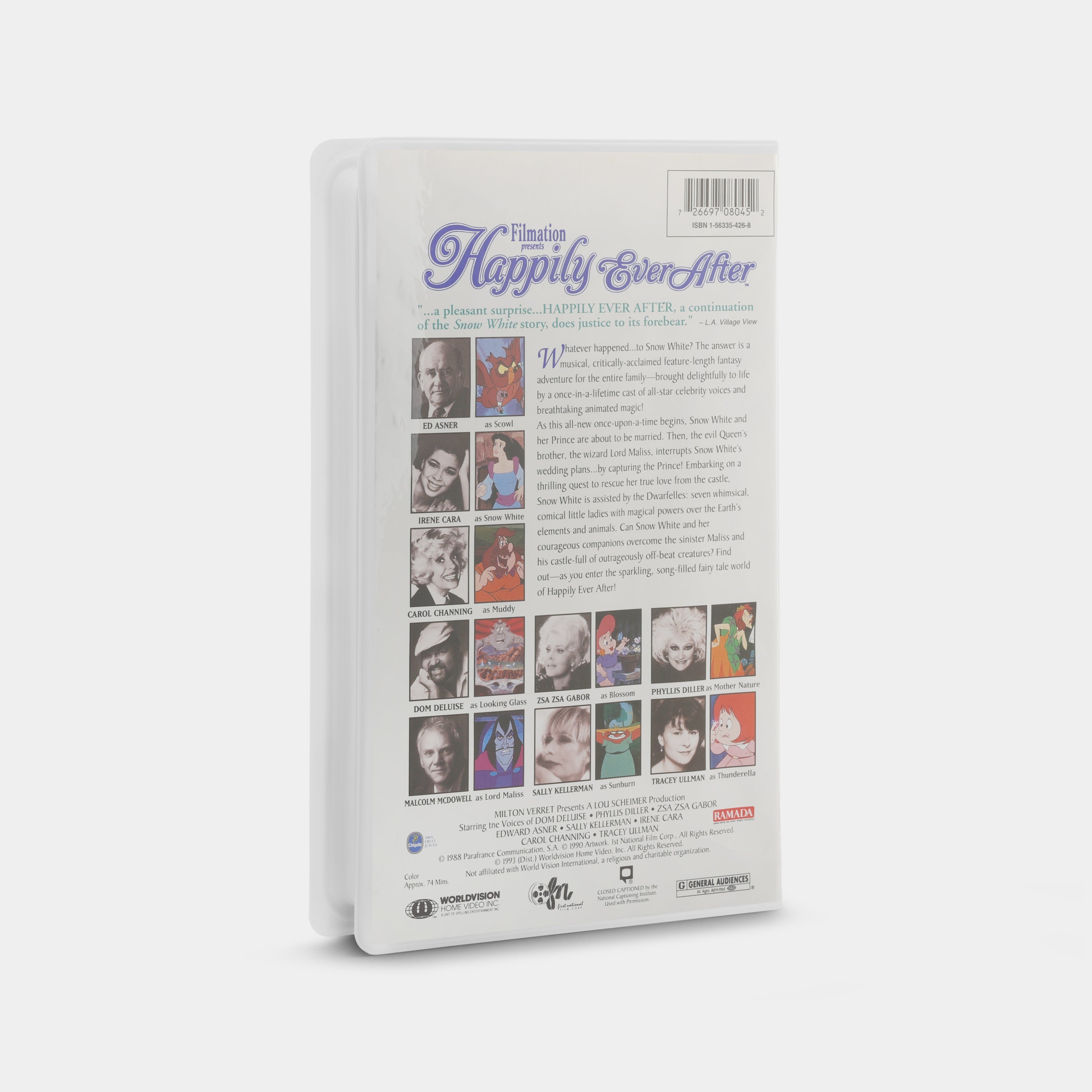 Happily Ever After VHS Tape