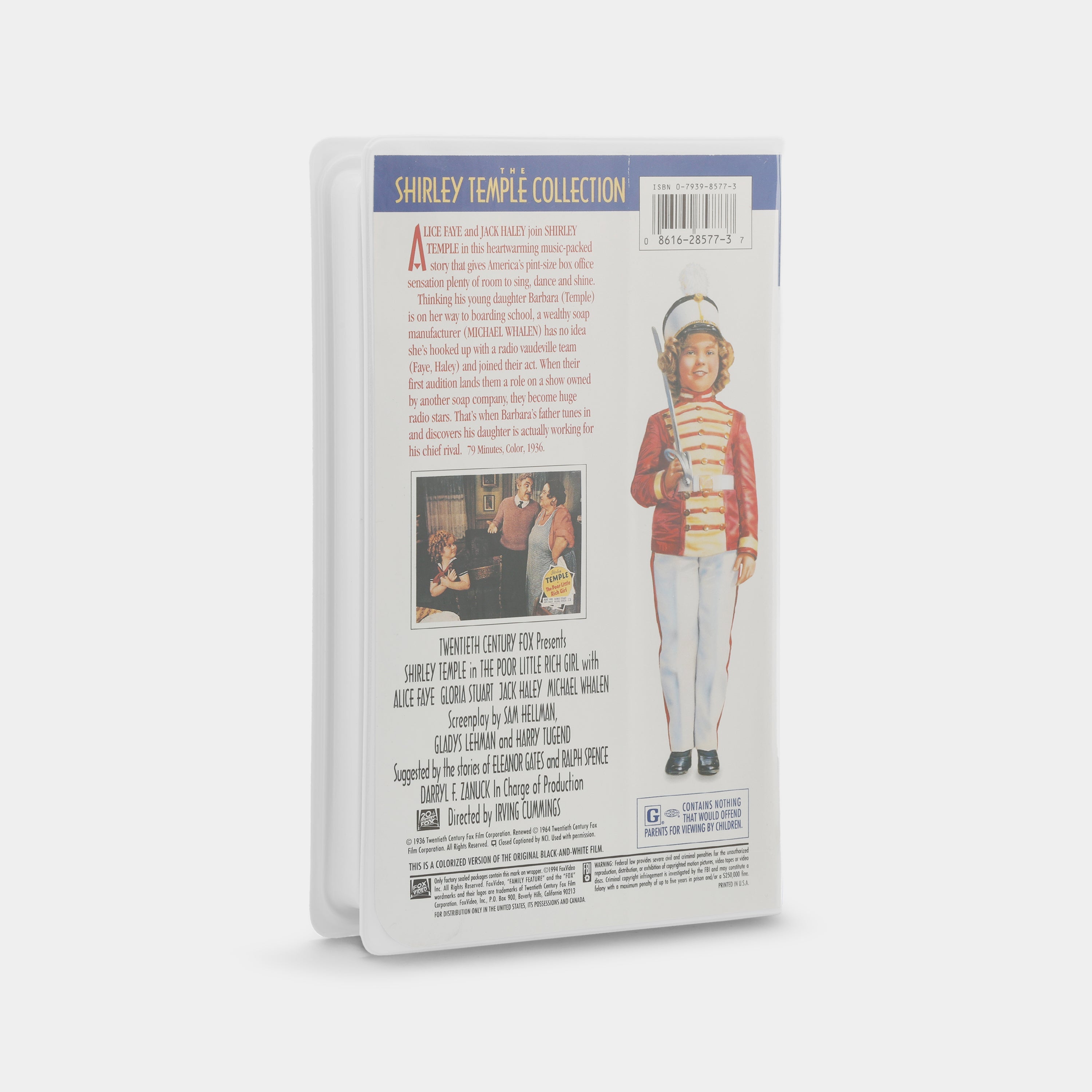 Poor Little Rich Girl VHS Tape
