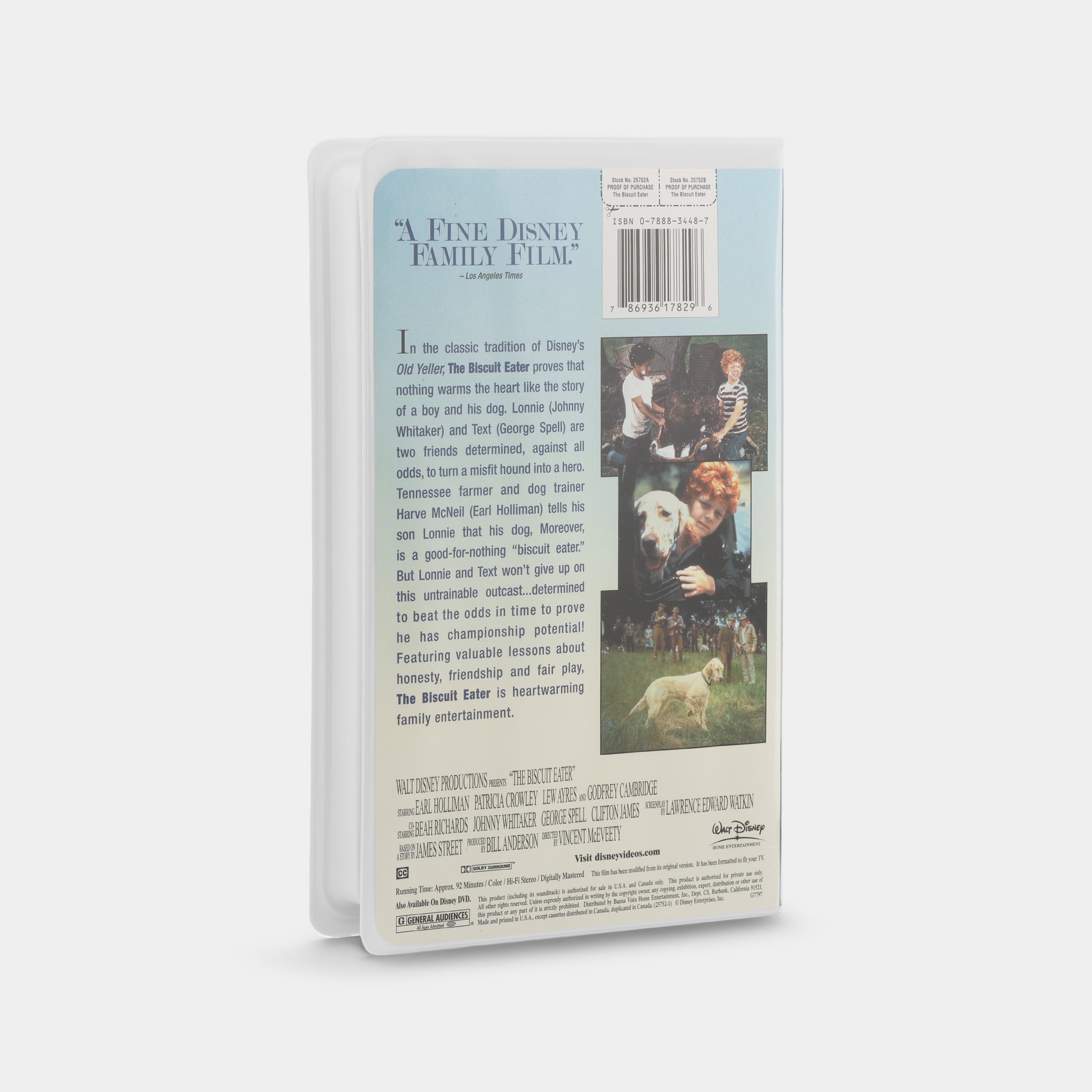 The Biscuit Eater VHS Tape