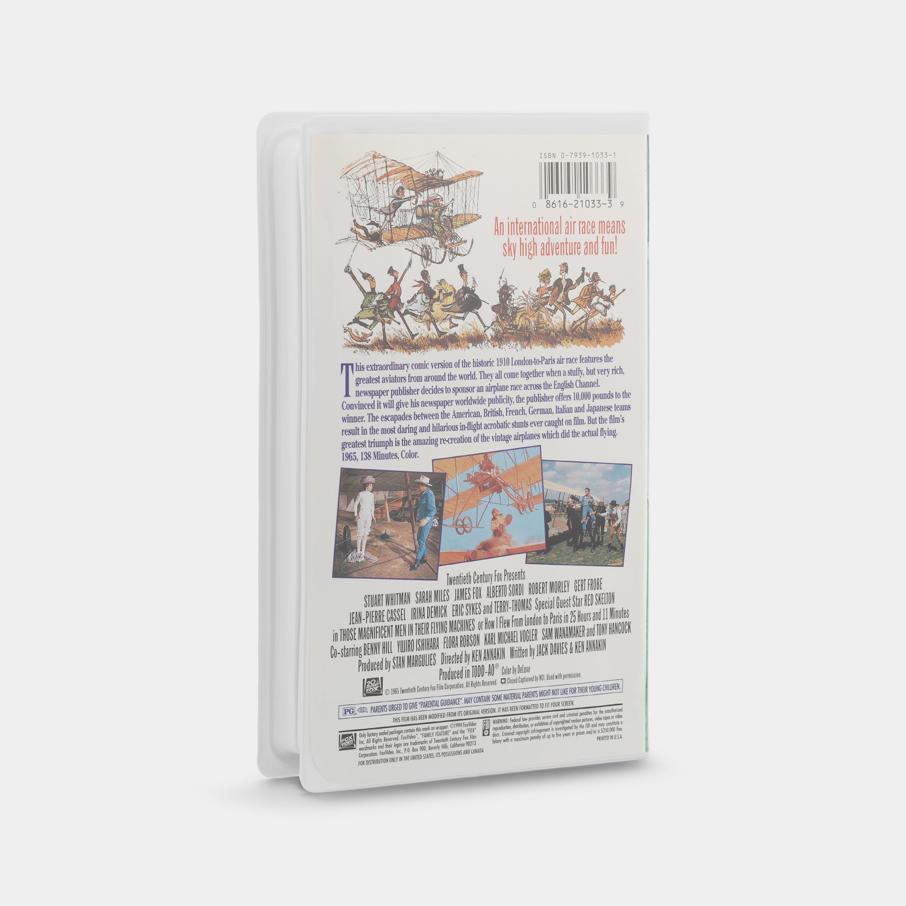 Those Magnificent Men in Their Flying Machines VHS Tape