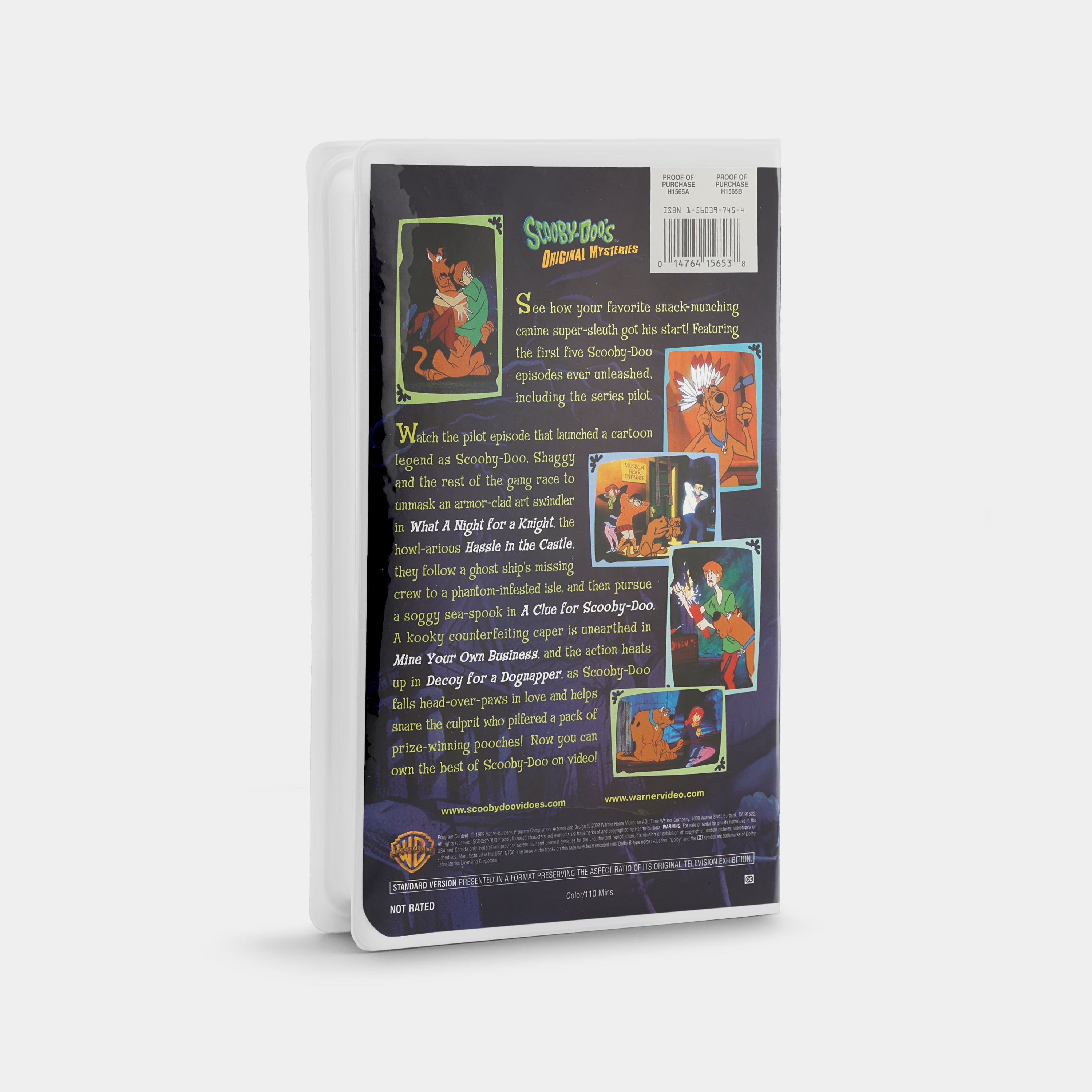 Scooby-Doo’s Original Mysteries VHS Tape