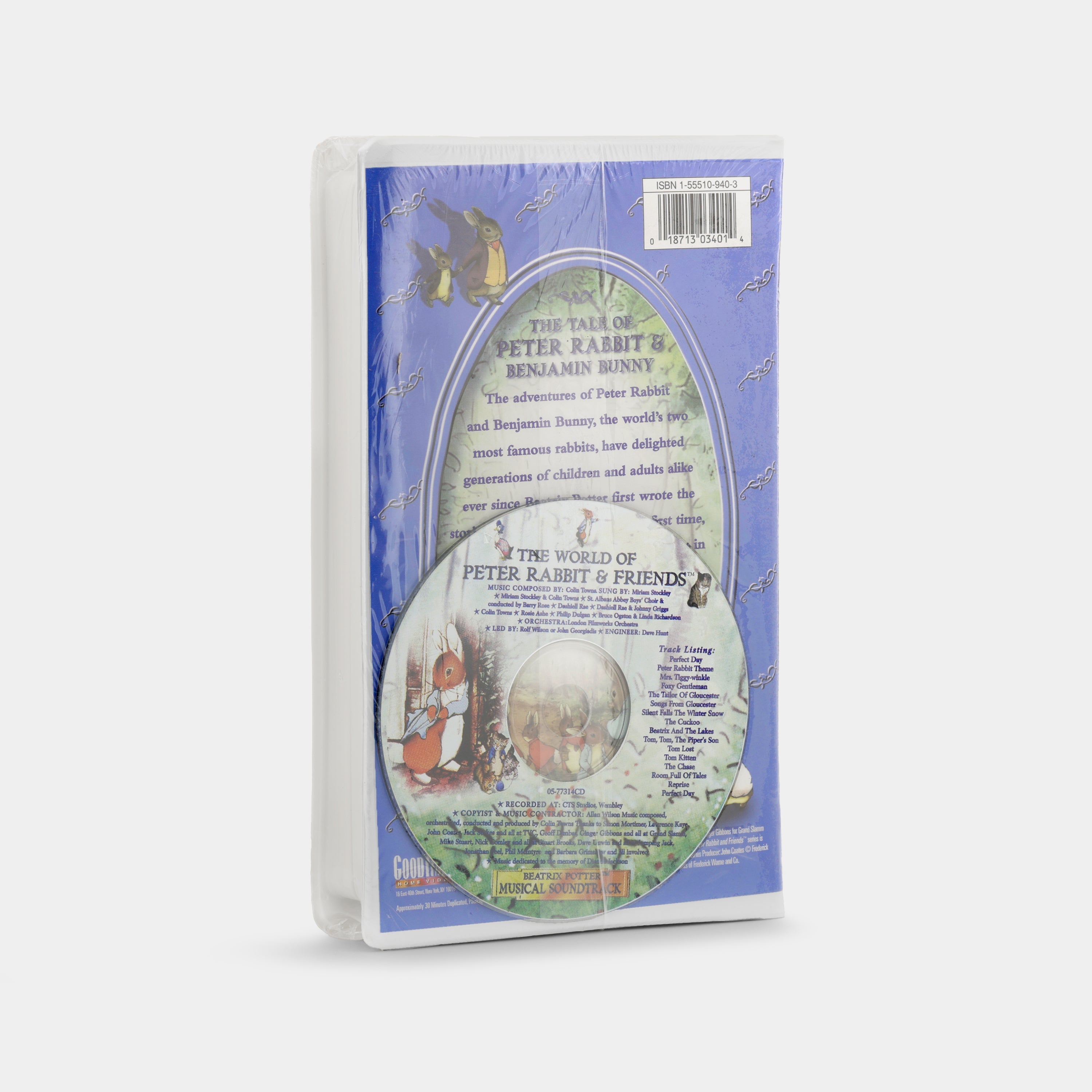 The Tale of Peter Rabbit & Benjamin Bunny (Sealed) VHS Tape