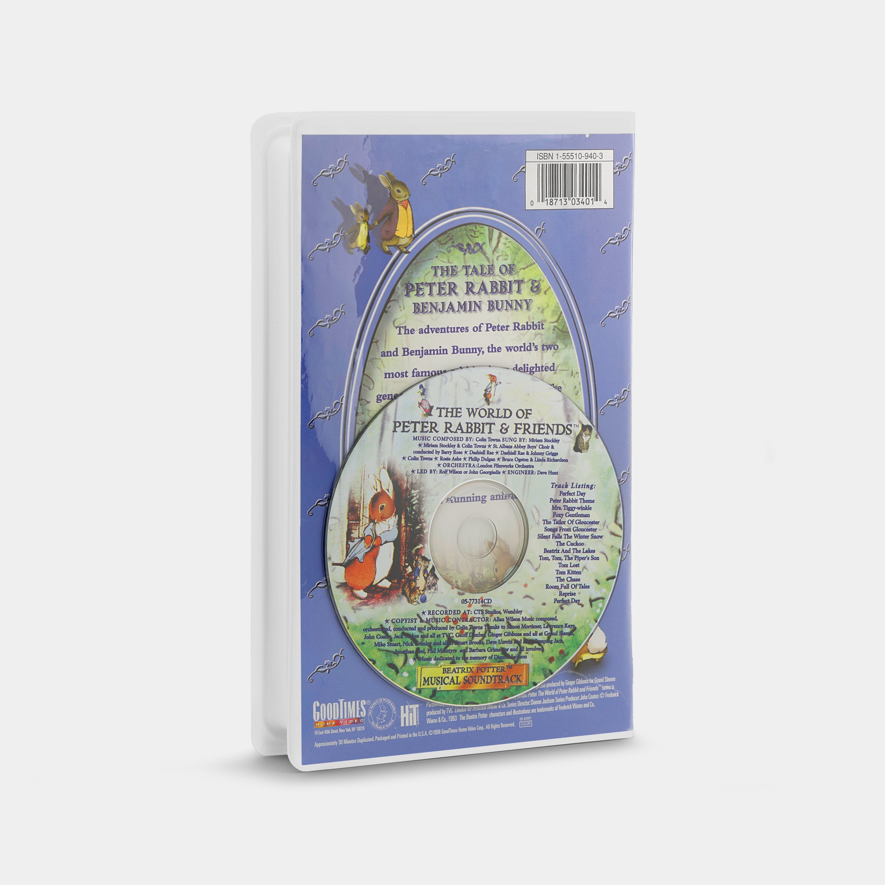 The Tale of Peter Rabbit & Benjamin Bunny VHS Tape