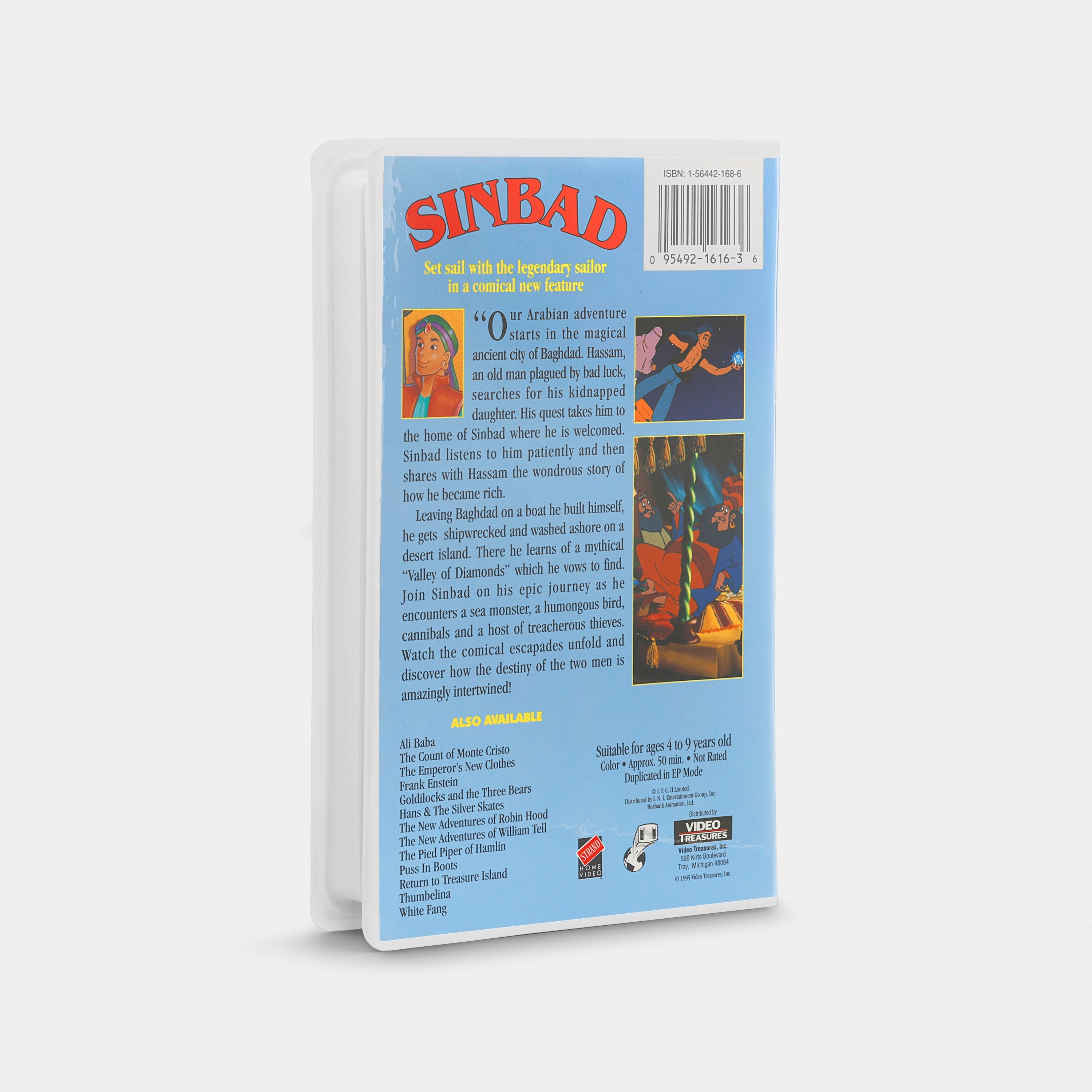 Sinbad VHS Tape