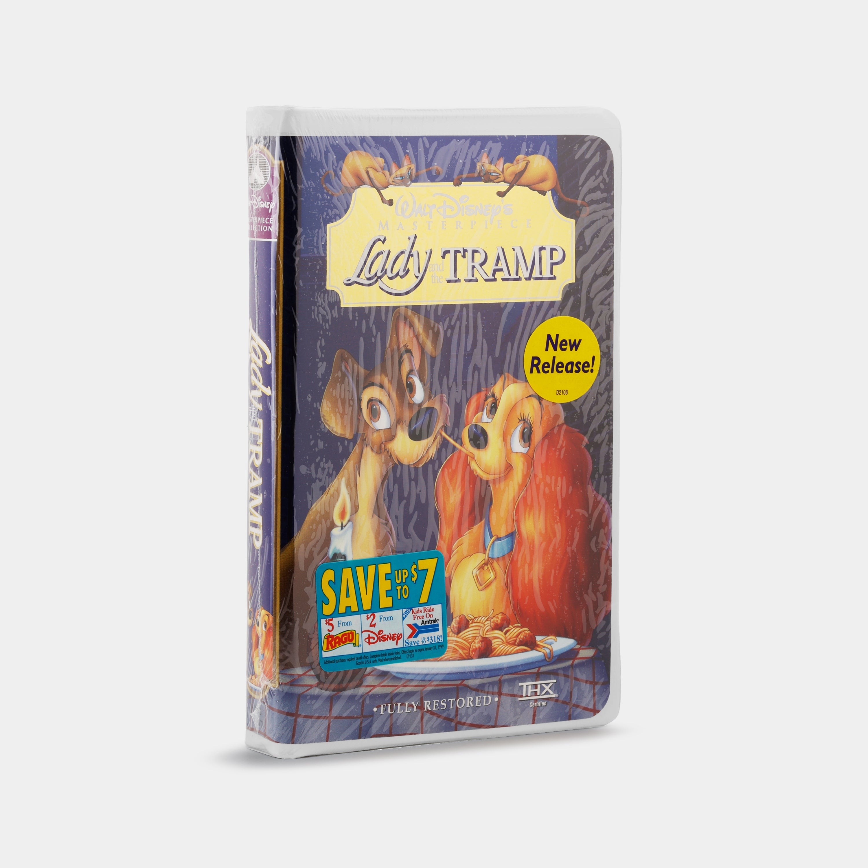 Lady and the Tramp (Masterpiece Collection) (Sealed) VHS Tape
