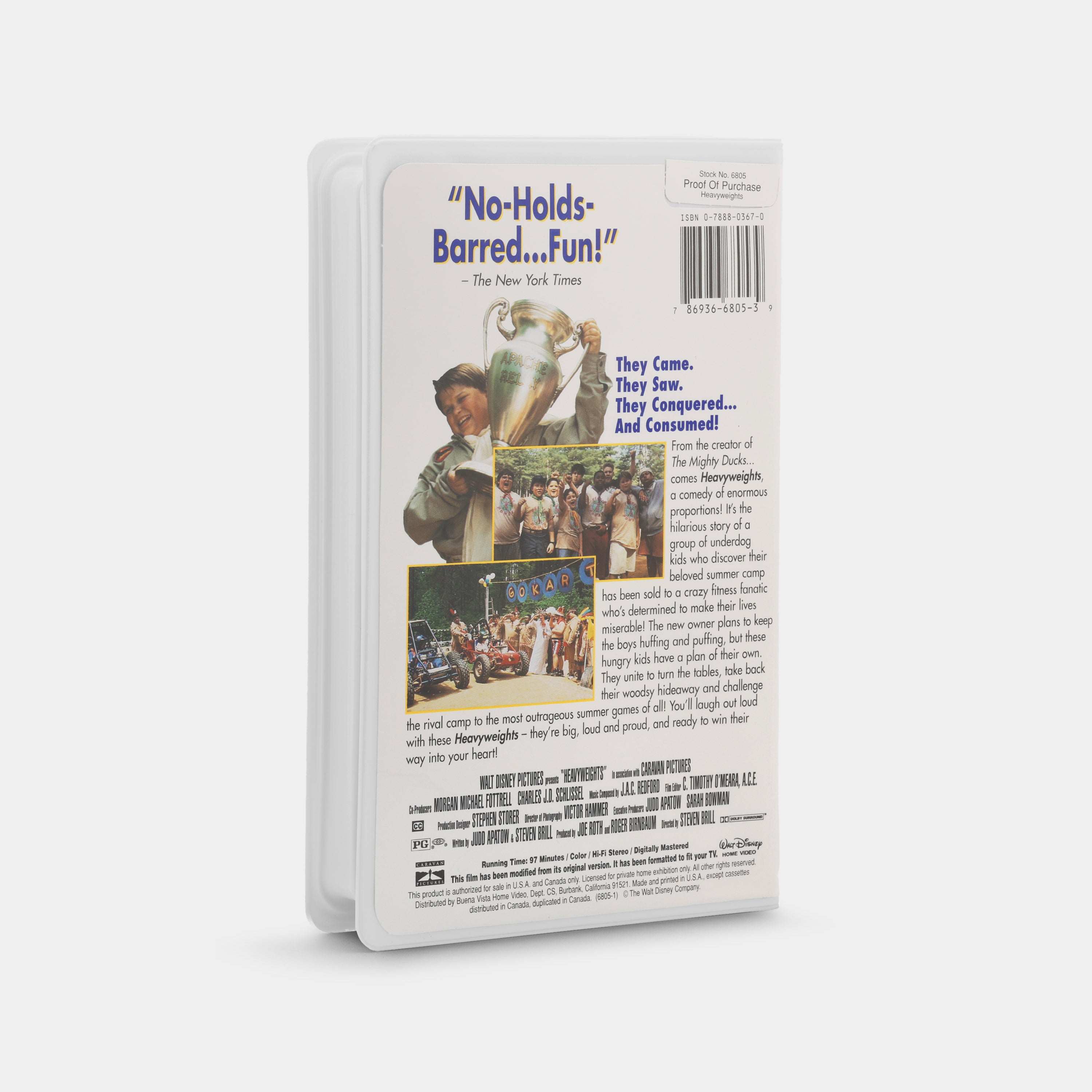 Heavyweights VHS Tape