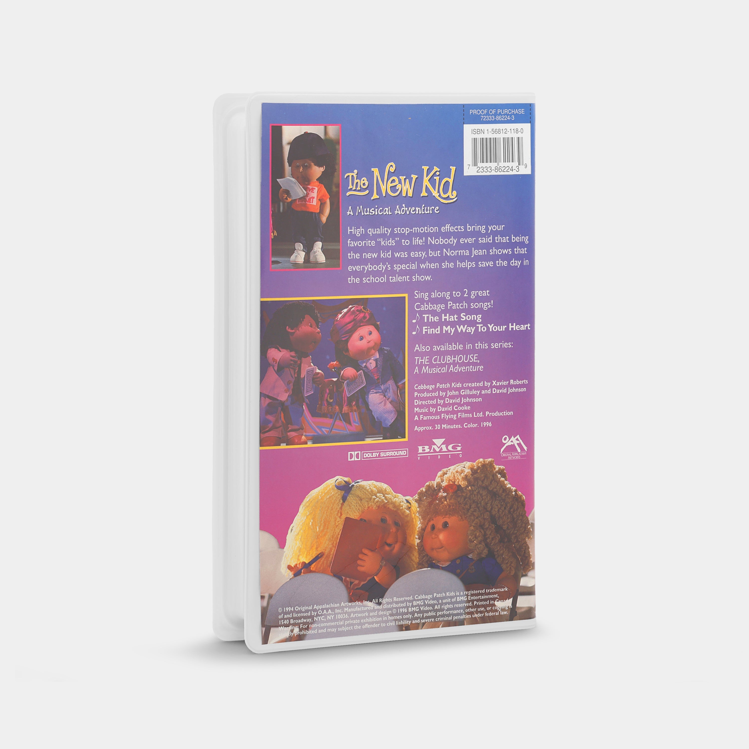 Cabbage Patch Kids: The New Kid VHS Tape