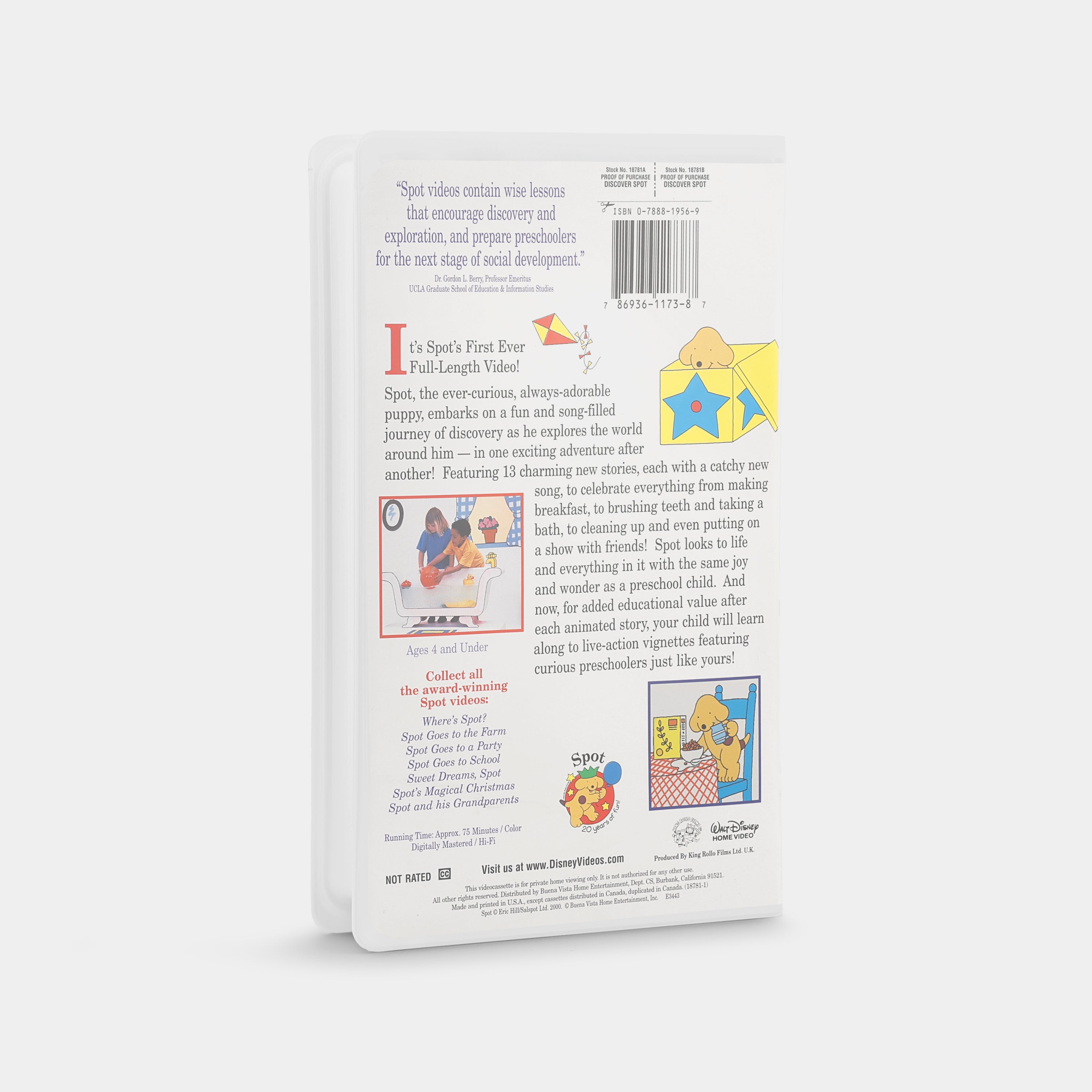 Discover Spot VHS Tape