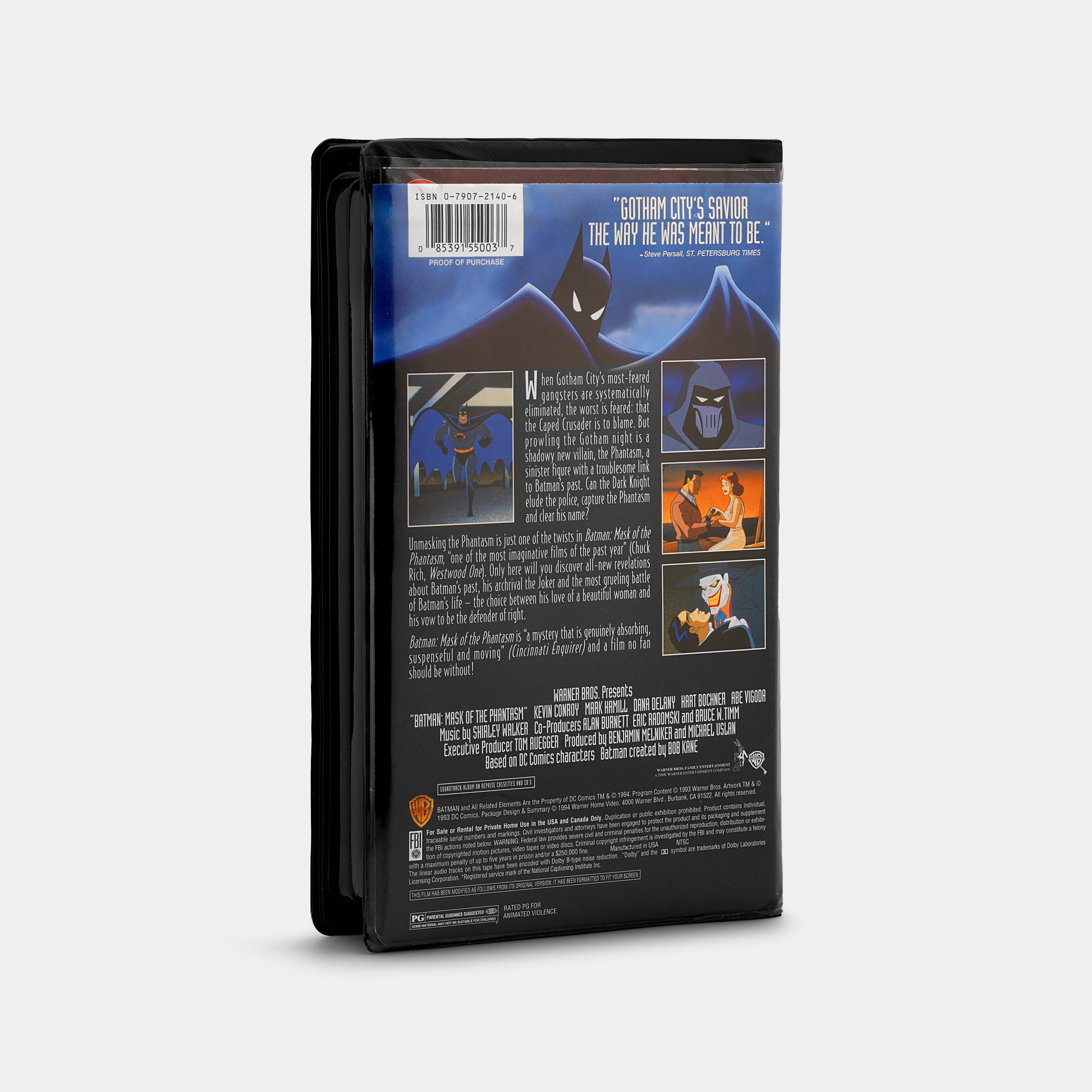 Batman: Mask of the Phantasm (with Comic Book) VHS Tape