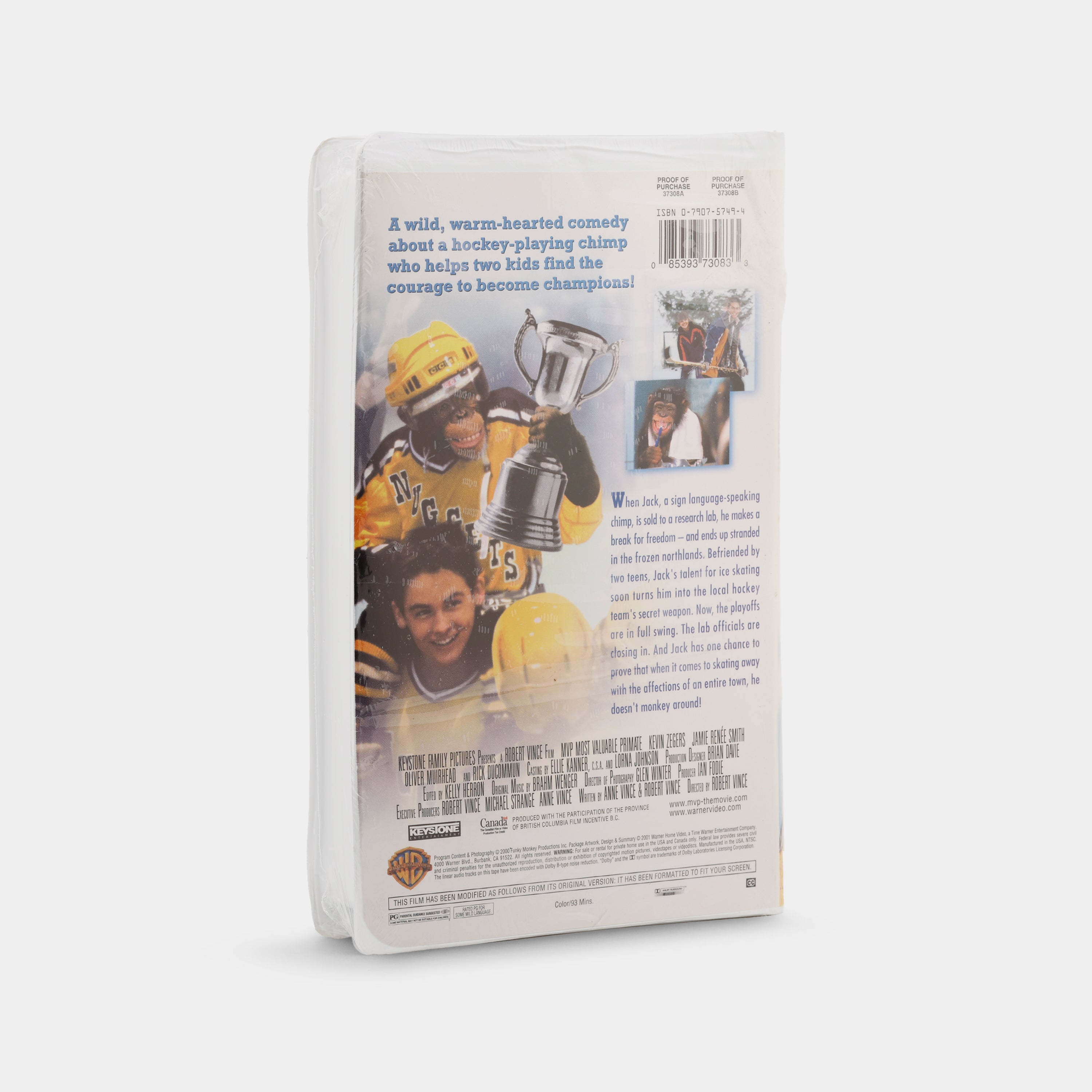 MVP: Most Valuable Primate (Sealed) VHS Tape