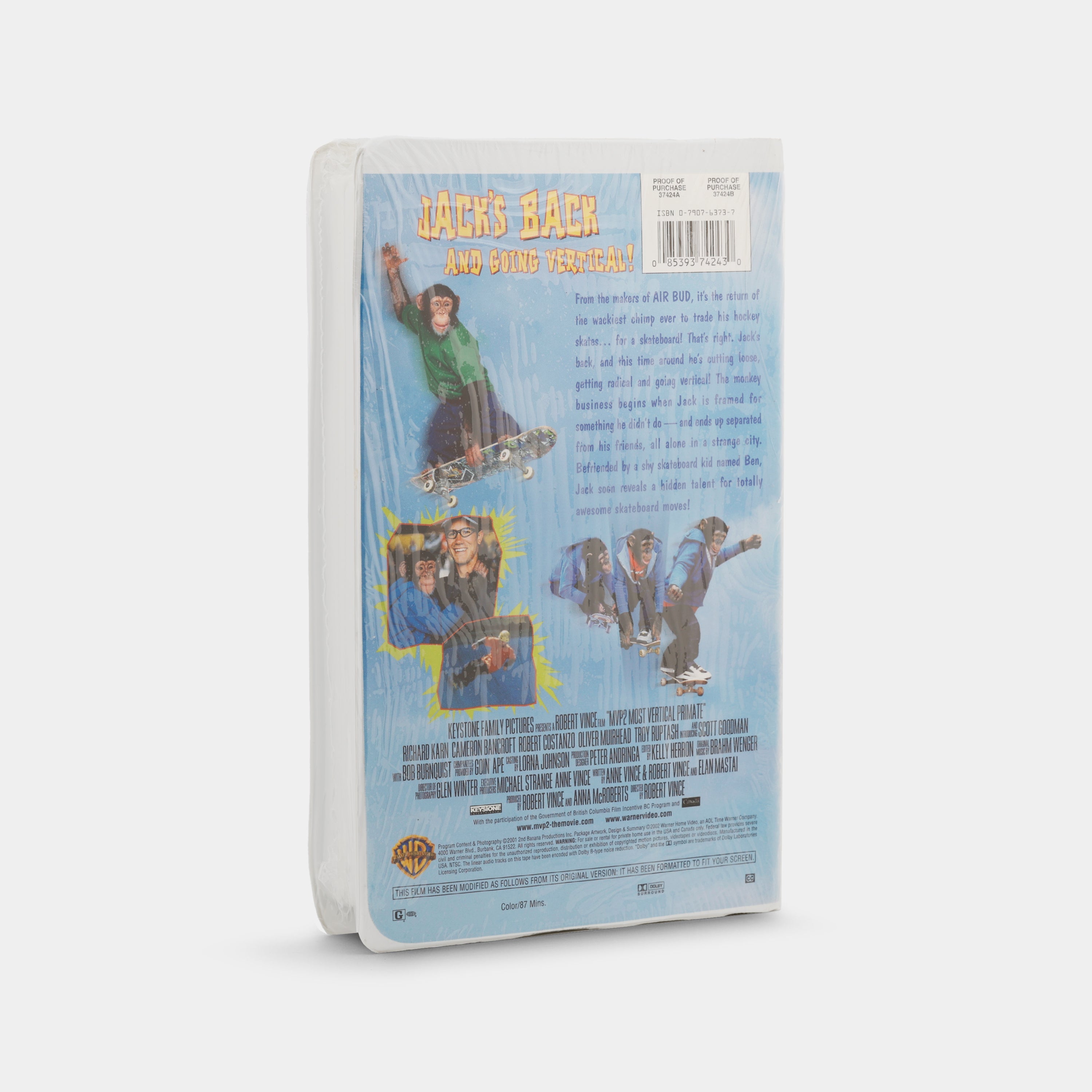 MVP 2: Most Vertical Primate (Sealed) VHS Tape