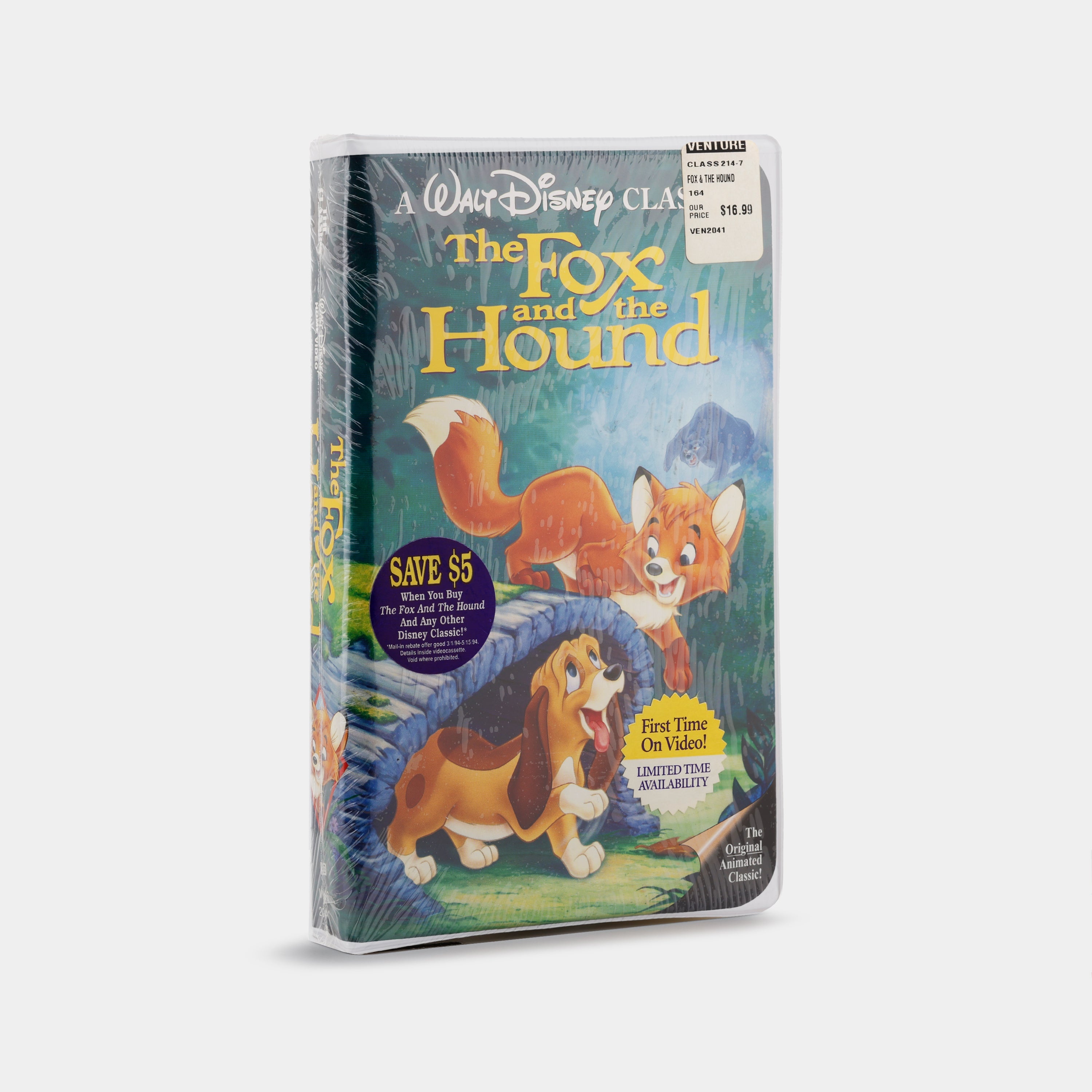 The Fox and the Hound (The Classics) (Sealed) VHS Tape