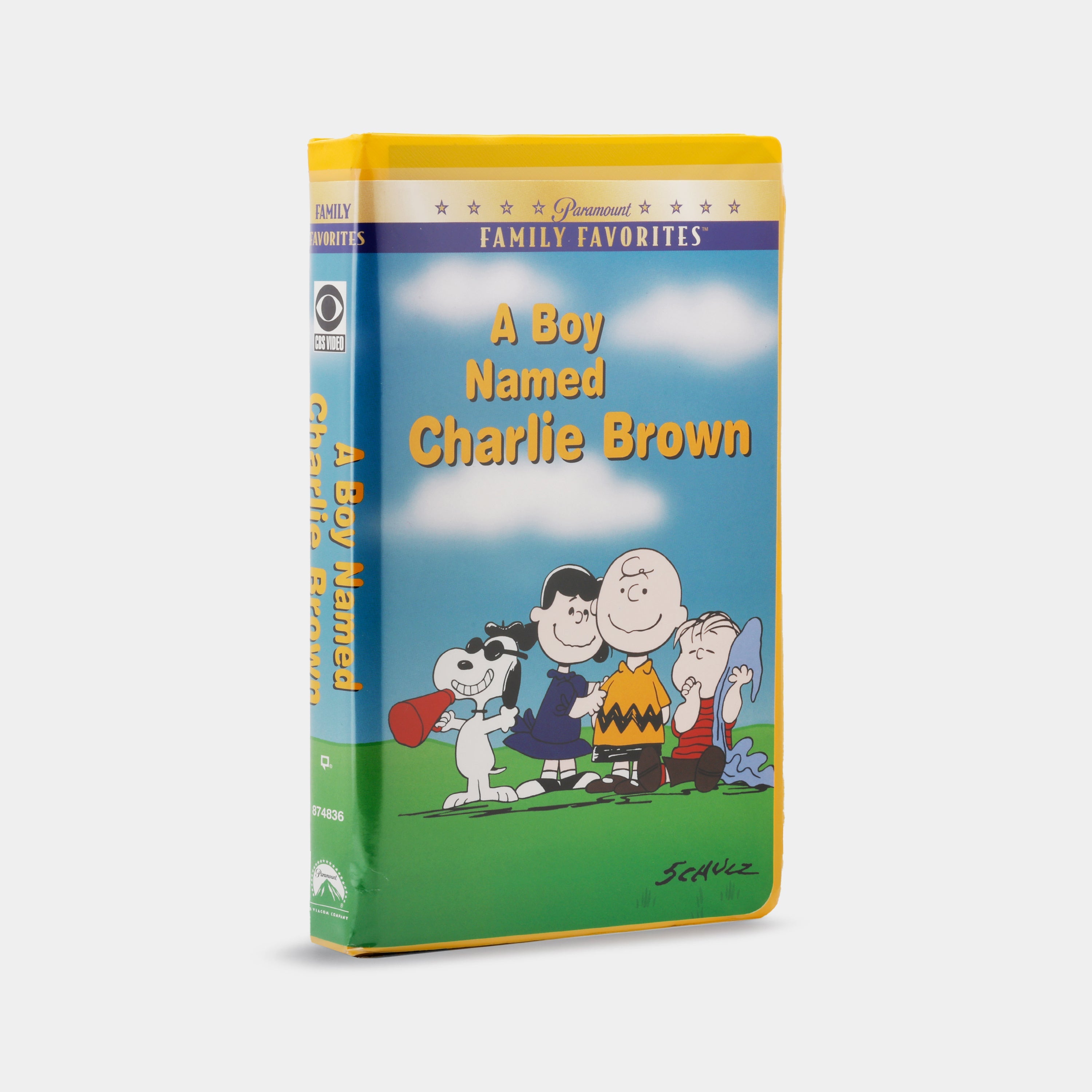 A Boy Named Charlie Brown VHS Tape