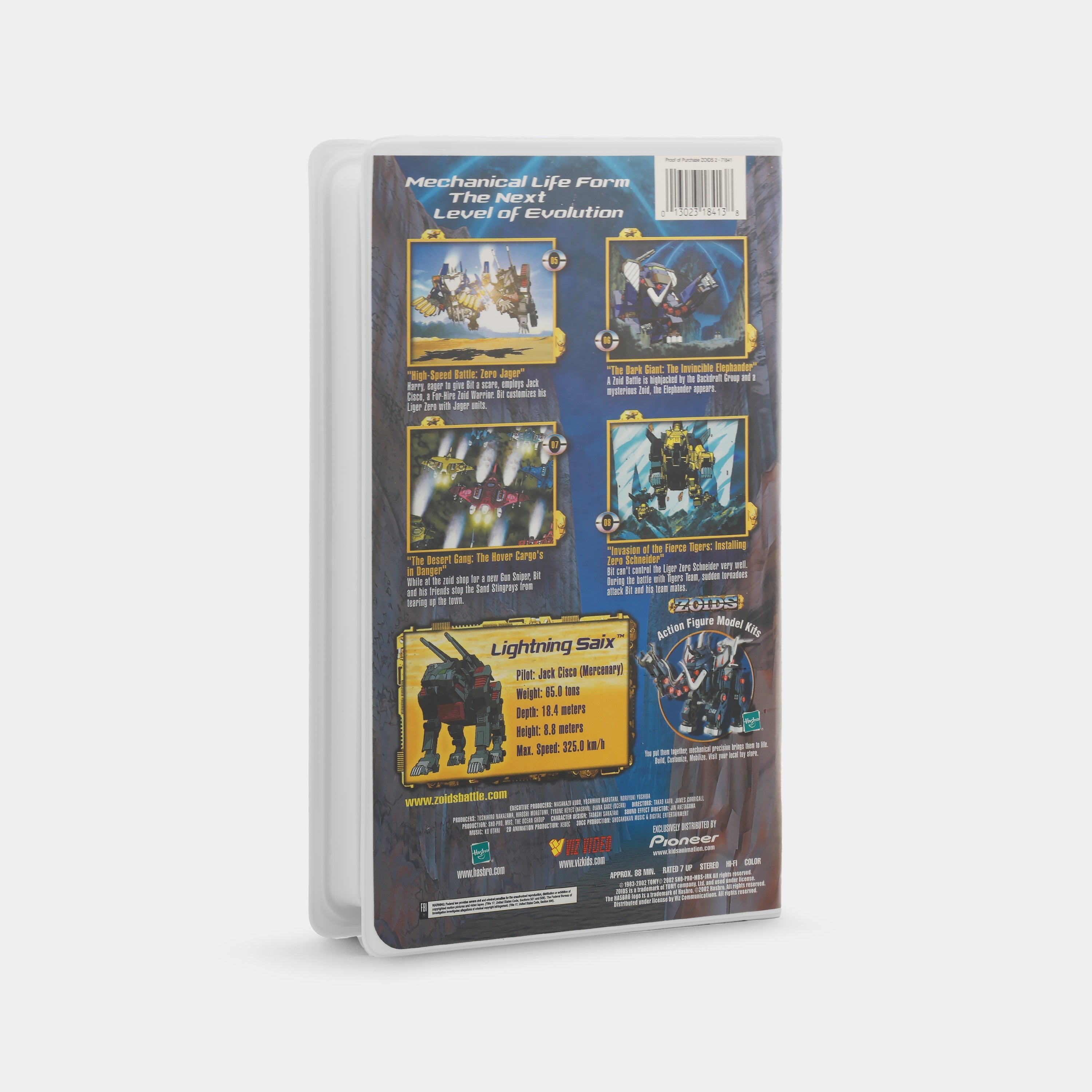 Zoids: The High-Speed Battle VHS Tape