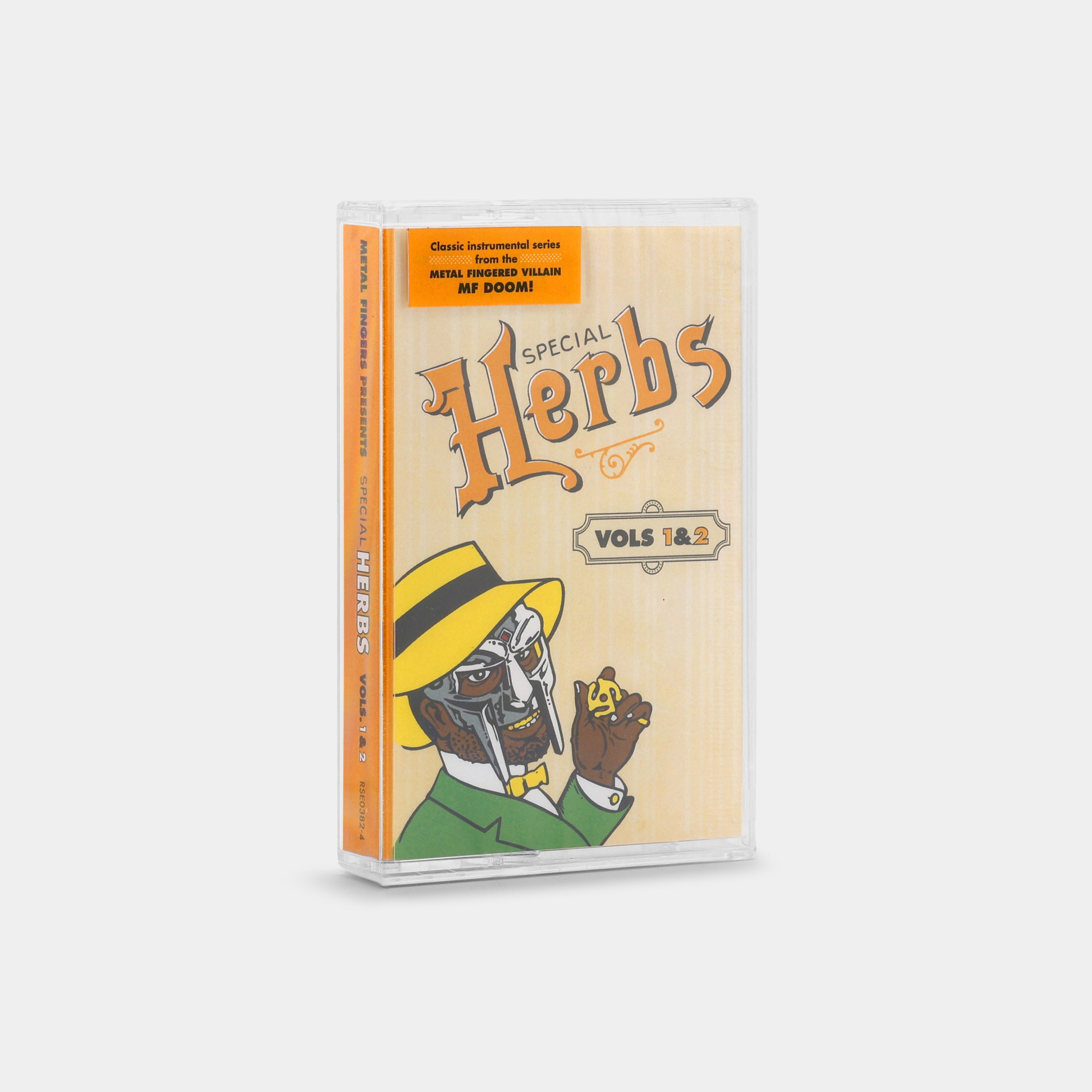MF DOOM - Metal Fingers Presents: Special Herbs Vol. 1 & 2 Cassette Tape