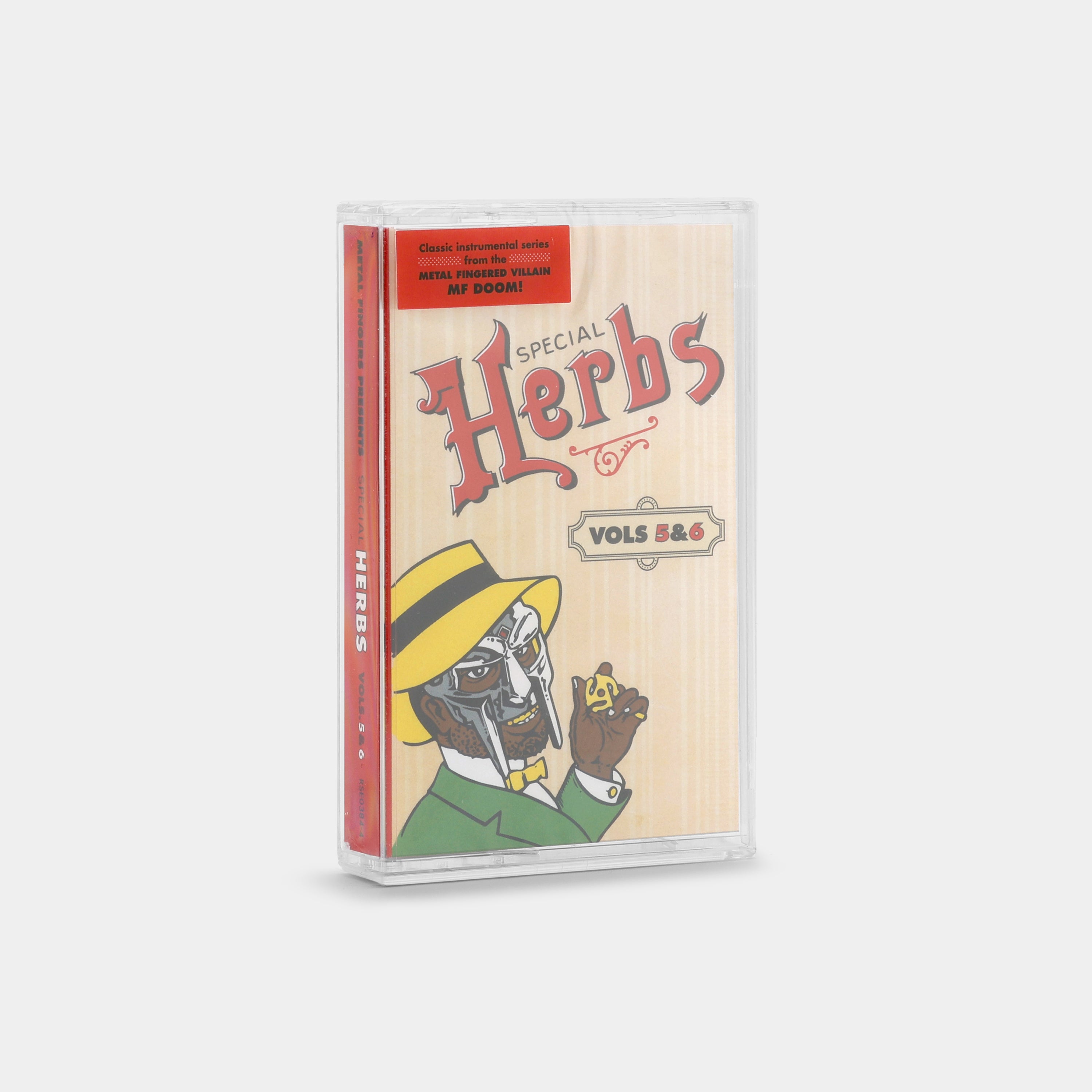 MF DOOM - Metal Fingers Presents: Special Herbs Vol. 5 & 6 Cassette Tape