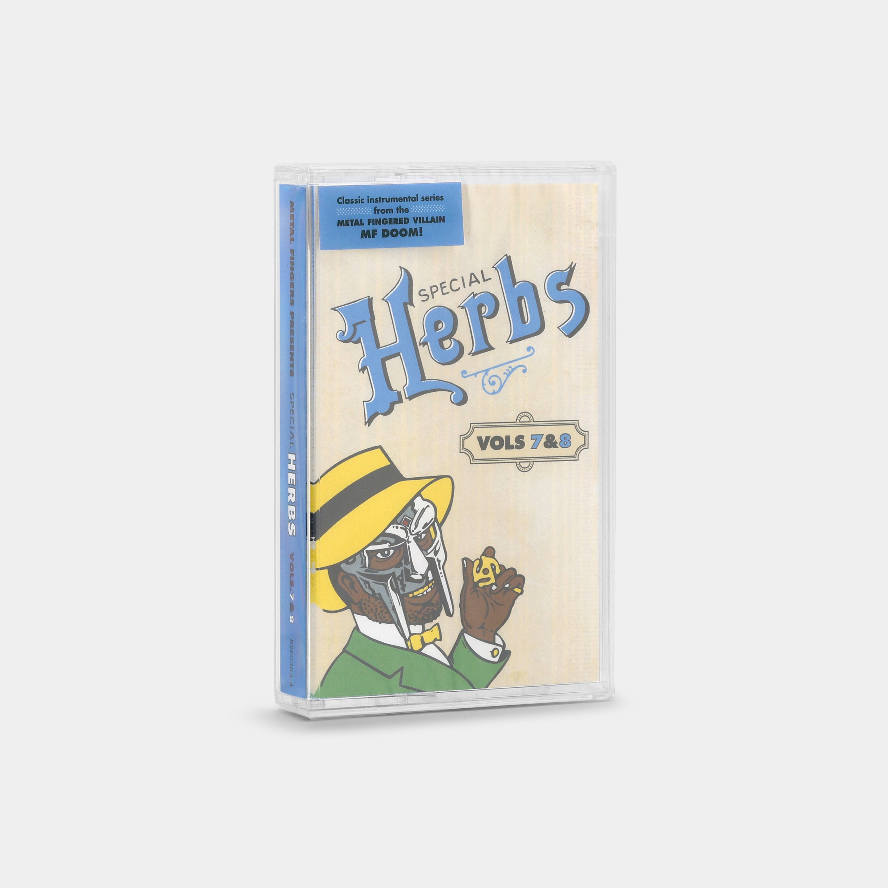 MF DOOM - Metal Fingers Presents: Special Herbs Vol. 7 & 8 Cassette Tape