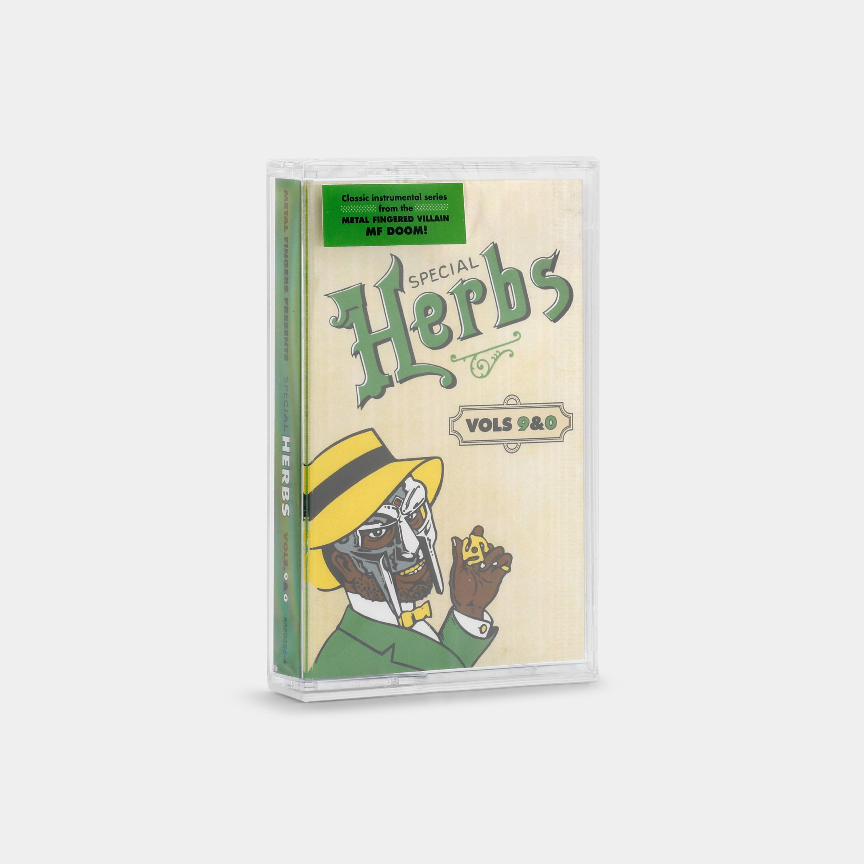 MF DOOM - Metal Fingers Presents: Special Herbs Vol. 9 & 0 Cassette Tape