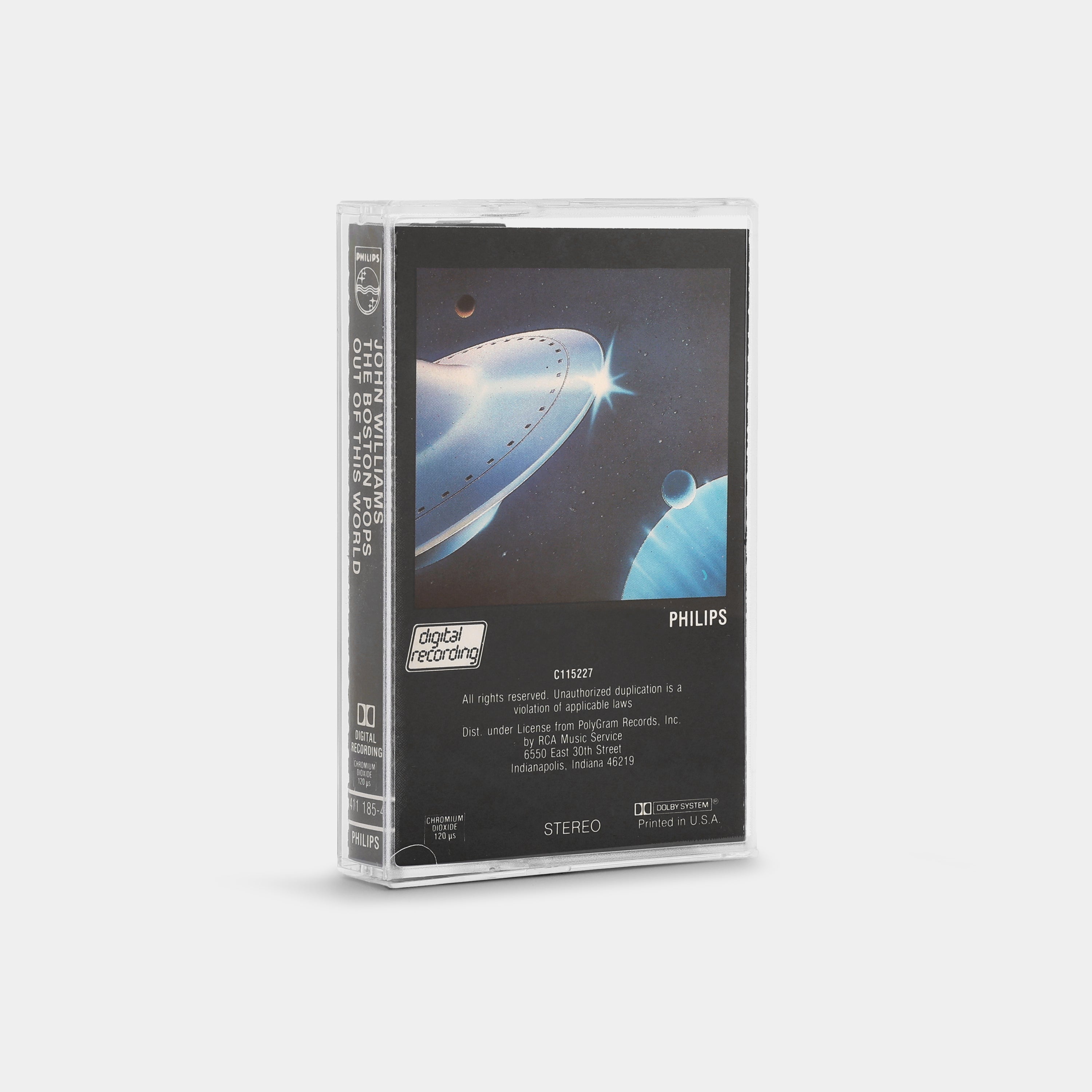 John Williams & The Boston Pops - Out Of This World Cassette Tape